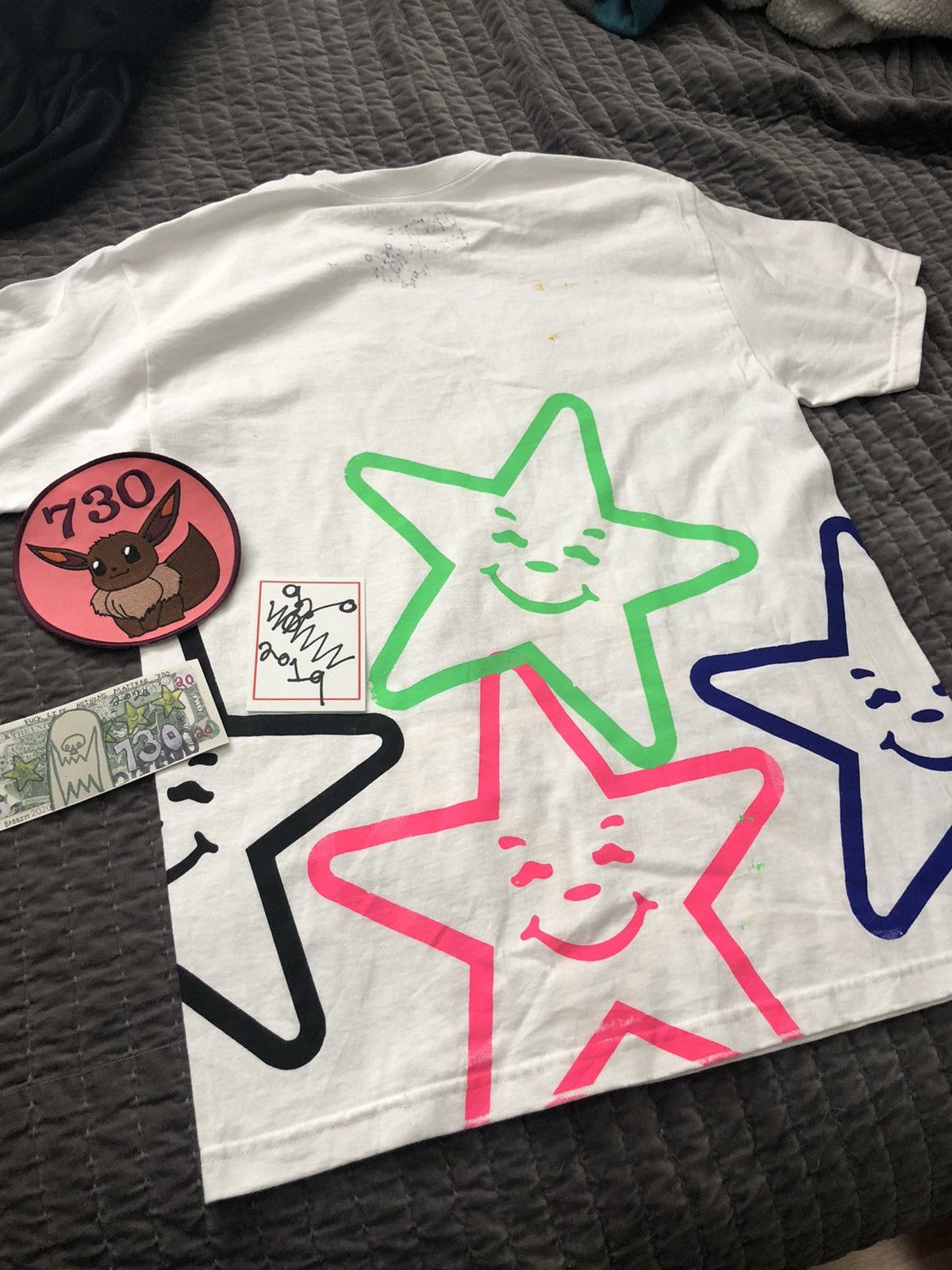 Asspizza Asspizza all over star tee Size US L / EU 52-54 / 3 - 2 Thumbnail