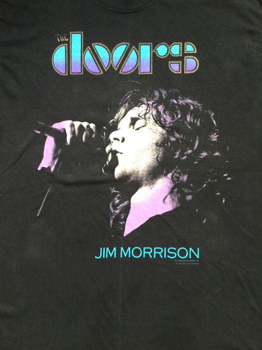 Vintage Vintage 1990 The Doors Jim Morrison Rock Promo Concert T