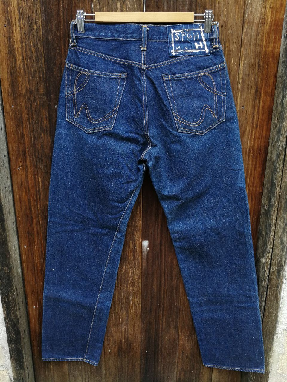 Hai Sporting Gear × Issey Miyake Legendary HAI sporting gear/Issey miyake painted denim selvedge made in japan Size US 29 - 4 Thumbnail