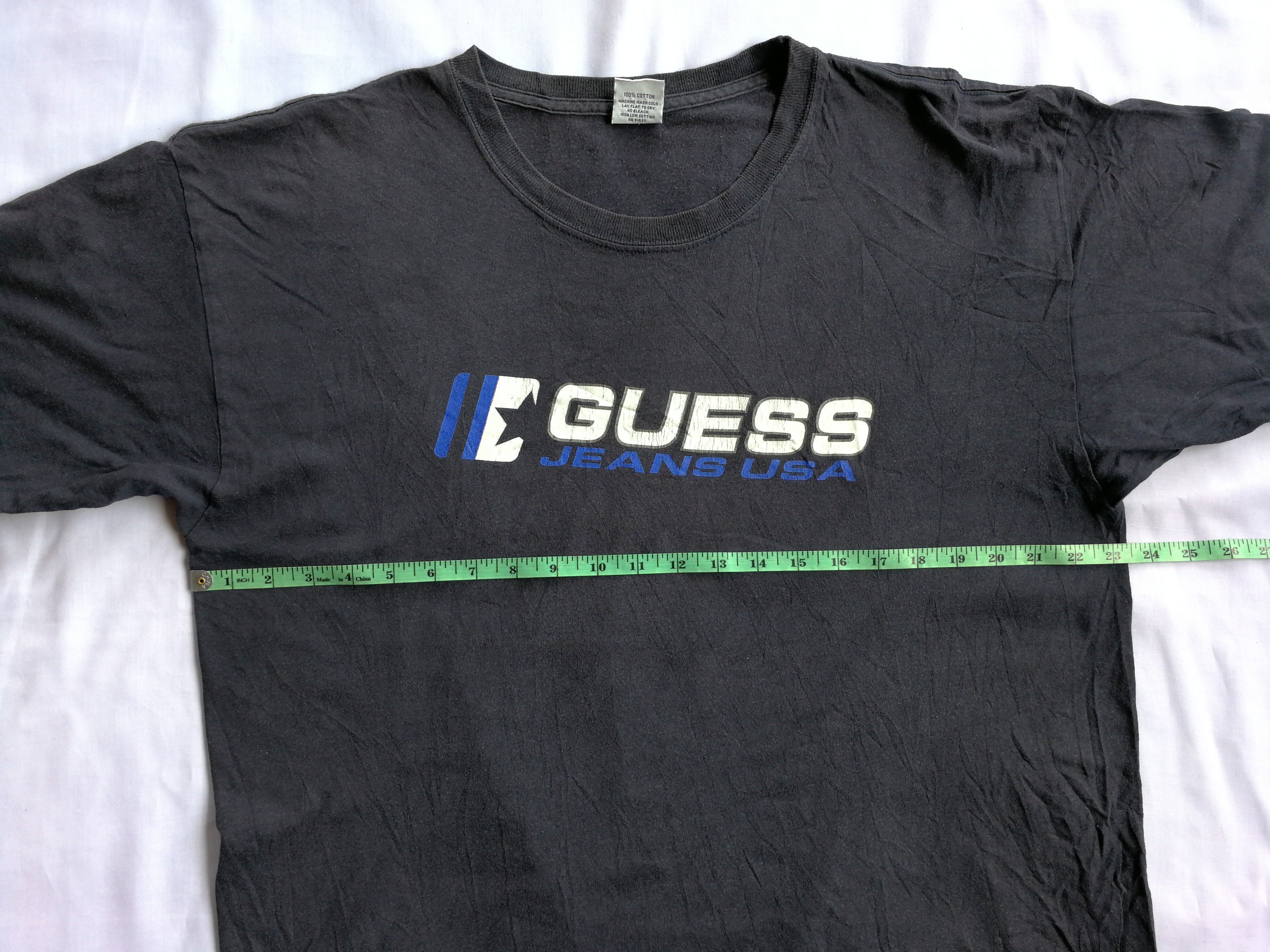 Guess Vintage 90s Guess shirt sleeve big logo Size US L / EU 52-54 / 3 - 5 Thumbnail