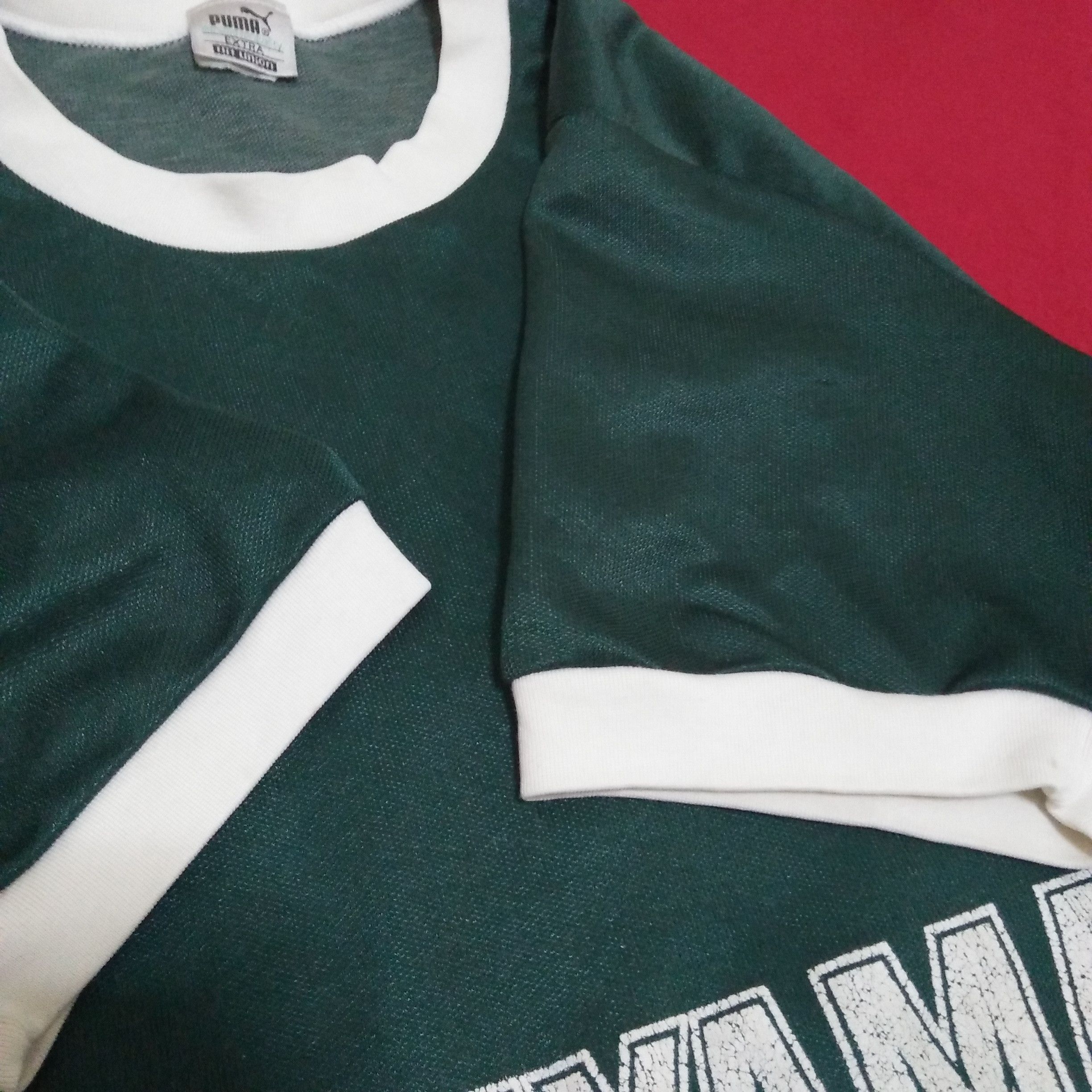 Japanese Brand × Puma Vintage 90s Puma Tokuyama University Jersey Size US M / EU 48-50 / 2 - 2 Thumbnail