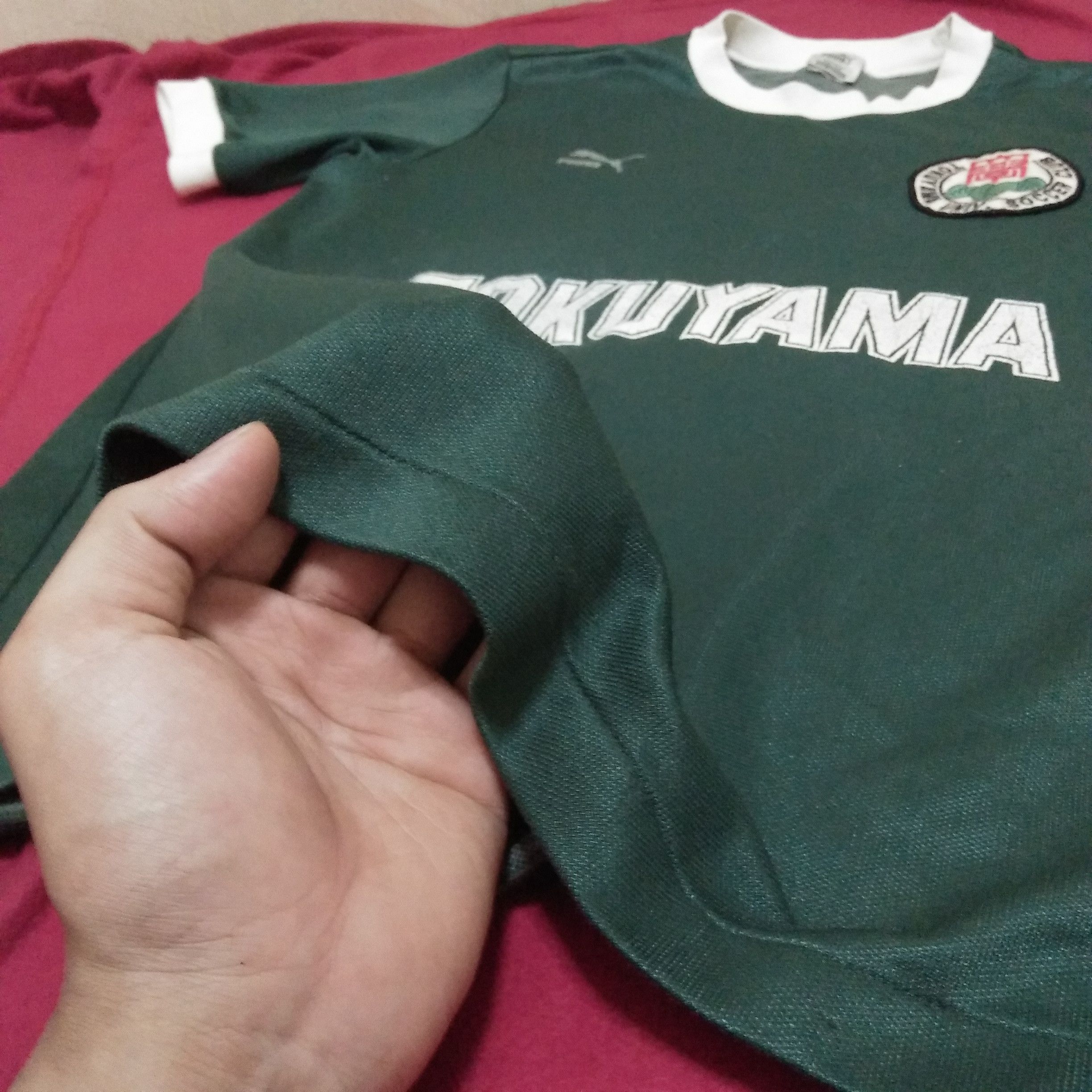 Japanese Brand × Puma Vintage 90s Puma Tokuyama University Jersey Size US M / EU 48-50 / 2 - 3 Thumbnail