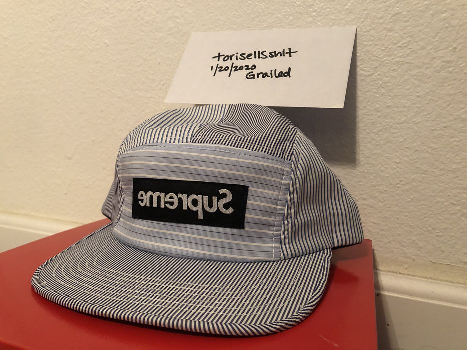 Supreme Supreme x Comme des Garcons Camp Cap (black box logo