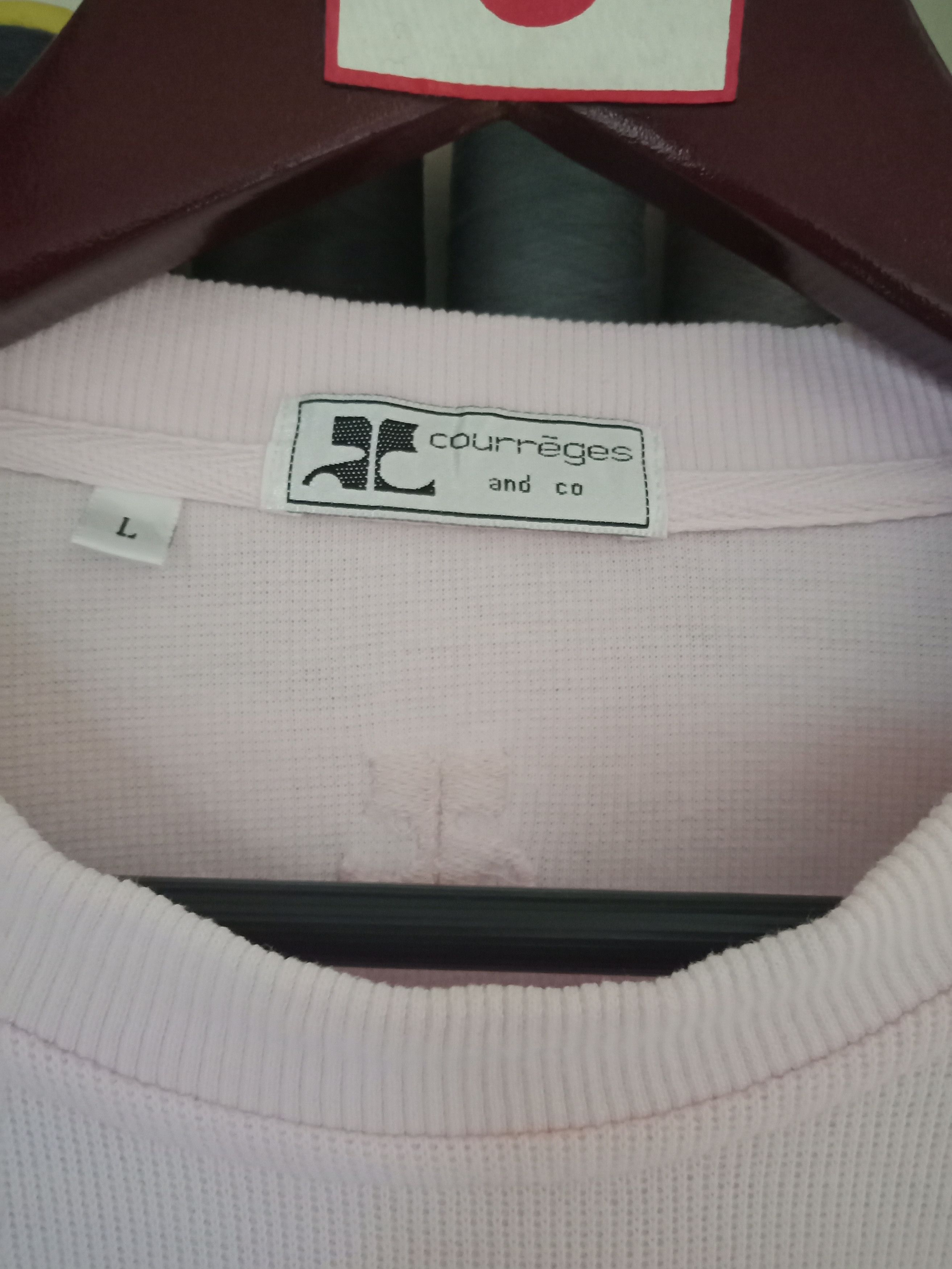 Courreges Vintage Courreges Paris Sweatshirt Size US L / EU 52-54 / 3 - 5 Thumbnail