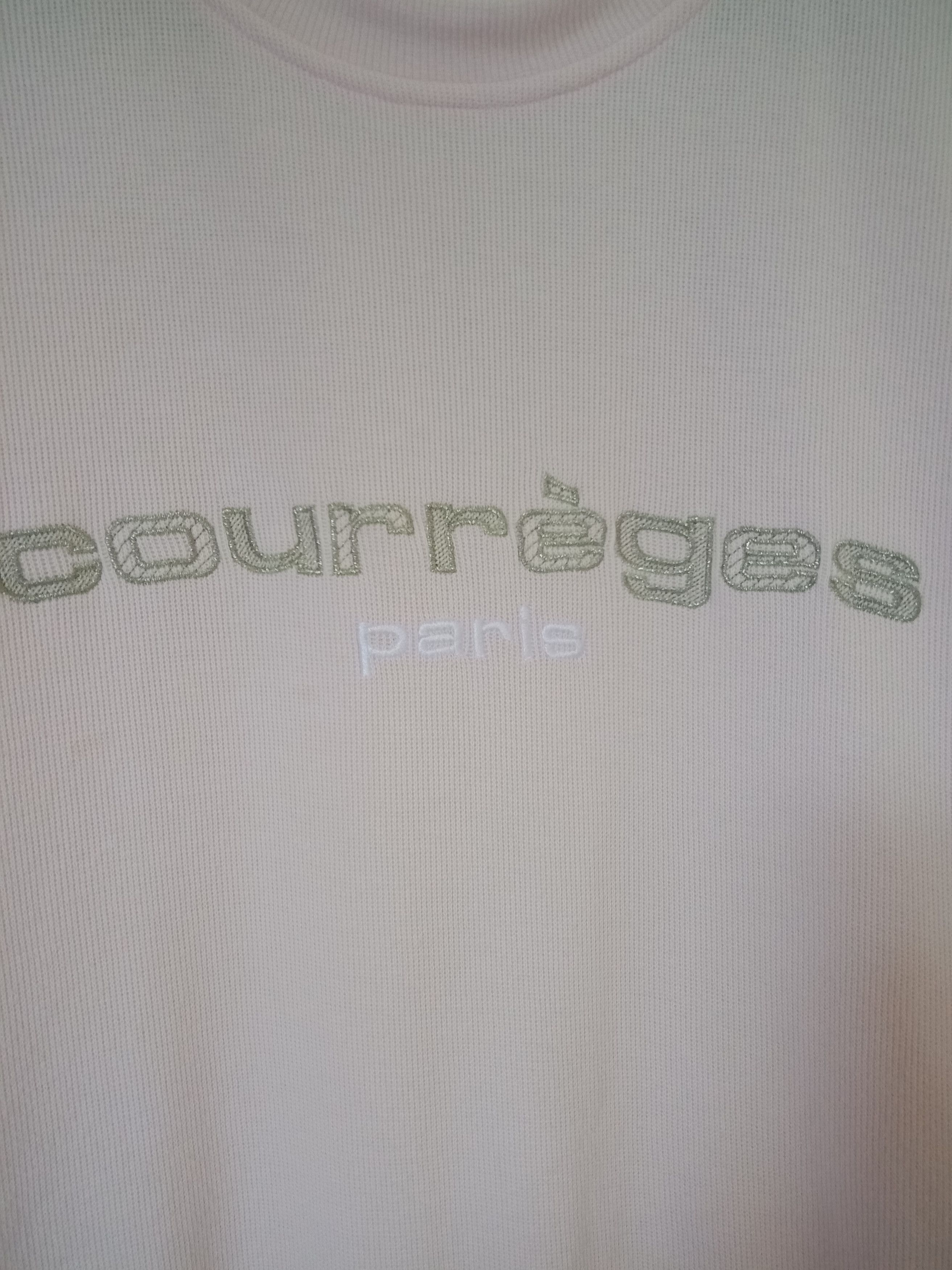 Courreges Vintage Courreges Paris Sweatshirt Size US L / EU 52-54 / 3 - 2 Thumbnail
