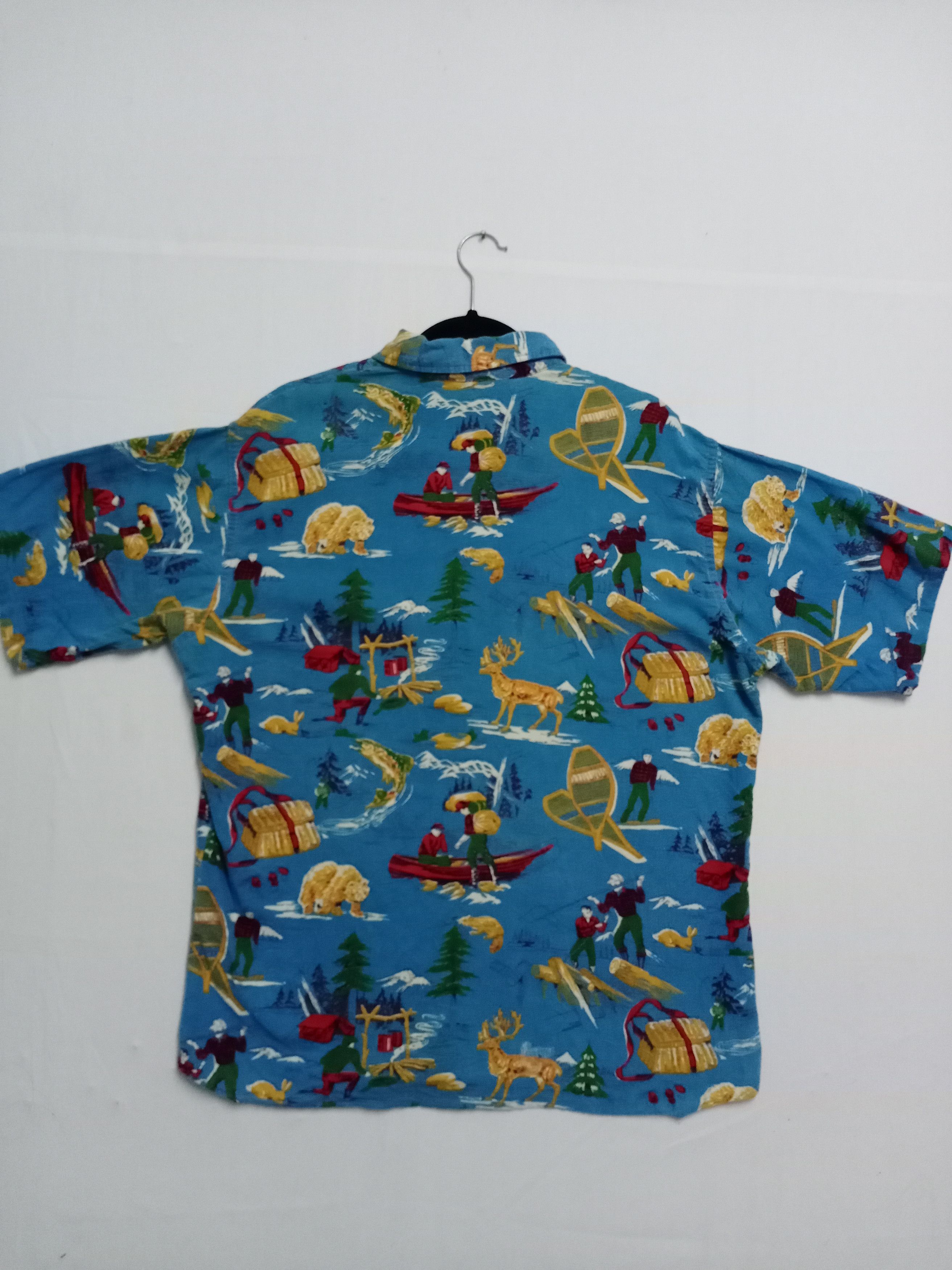 JCPenney × Vintage Vtg 60s JC Penny Full print Habitat Motive western Shirt Size US XL / EU 56 / 4 - 2 Thumbnail