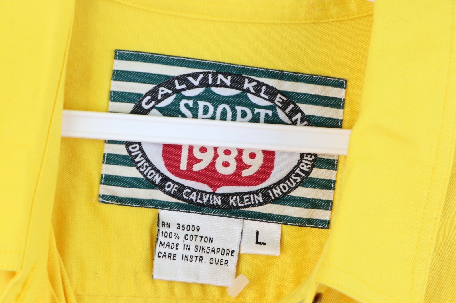 Calvin Klein NOS Vintage 80s Calvin Klein Sport Pocket Button Shirt Size US M / EU 48-50 / 2 - 3 Thumbnail