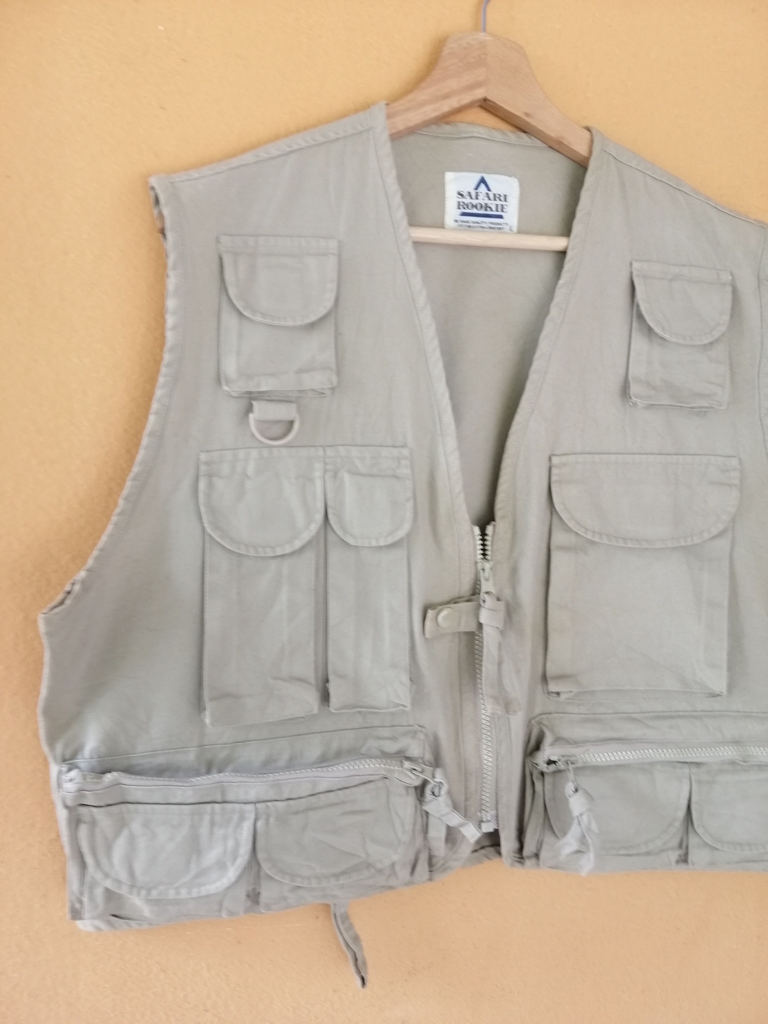 Japanese Brand × Vintage Vintage Utlity Pockets Safari Rookie Tactical pocket Size US L / EU 52-54 / 3 - 4 Thumbnail
