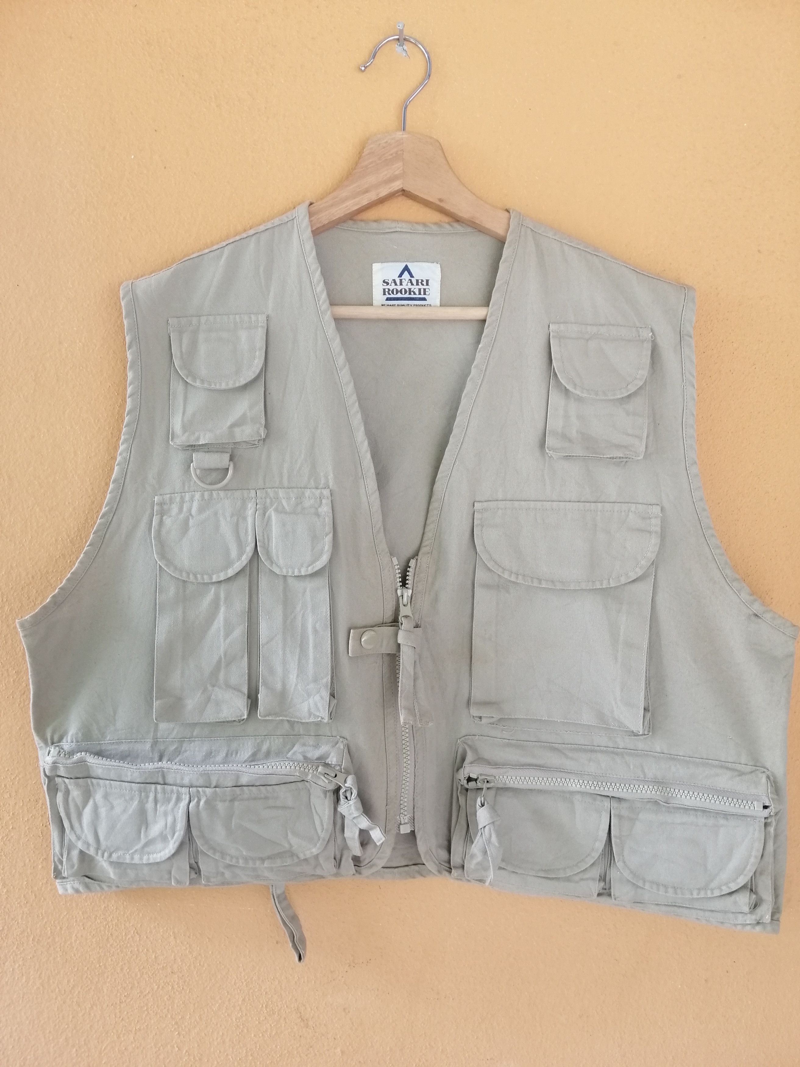 Japanese Brand × Vintage Vintage Utlity Pockets Safari Rookie Tactical pocket Size US L / EU 52-54 / 3 - 1 Thumbnail