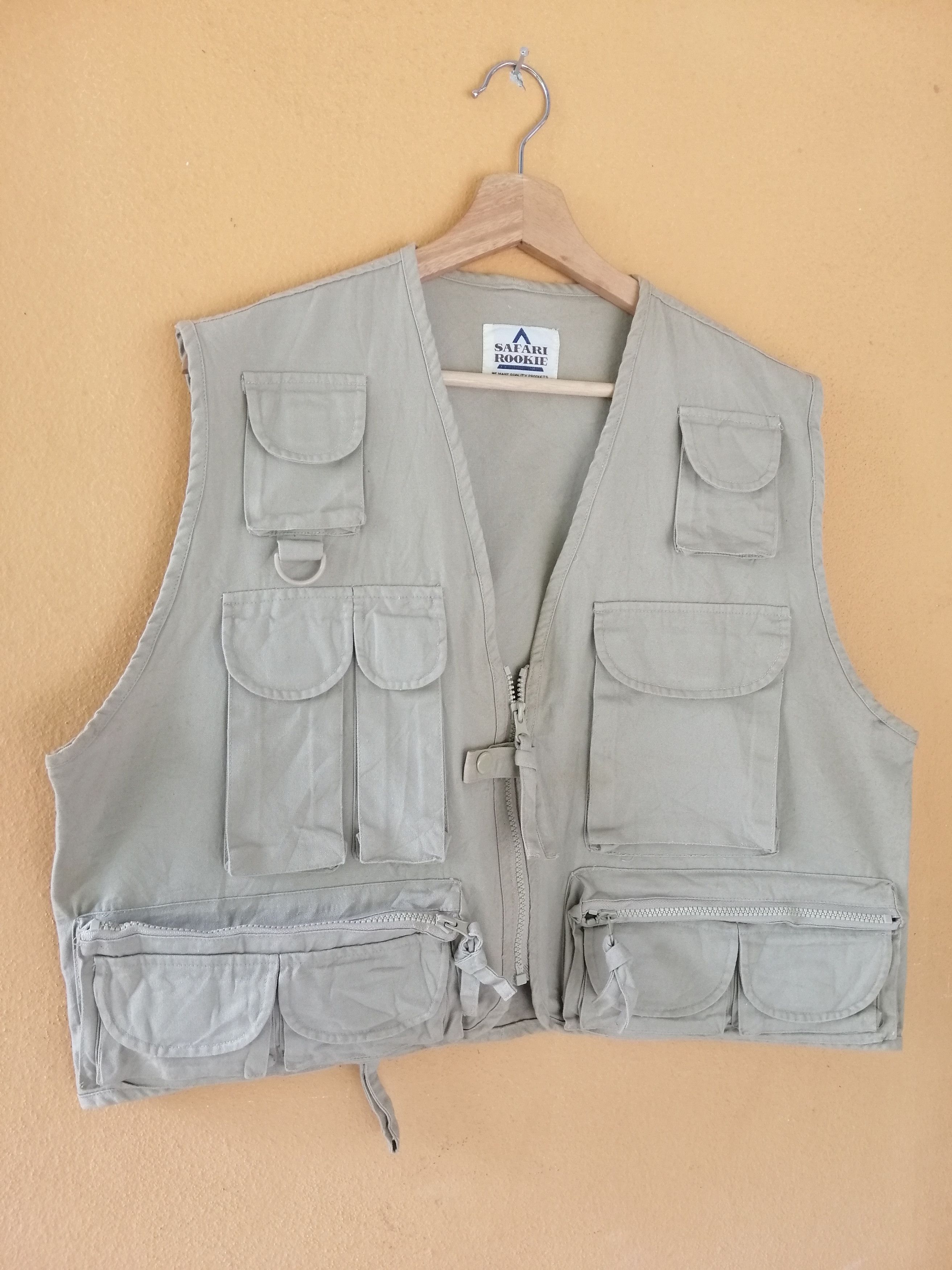Japanese Brand × Vintage Vintage Utlity Pockets Safari Rookie Tactical pocket Size US L / EU 52-54 / 3 - 6 Thumbnail