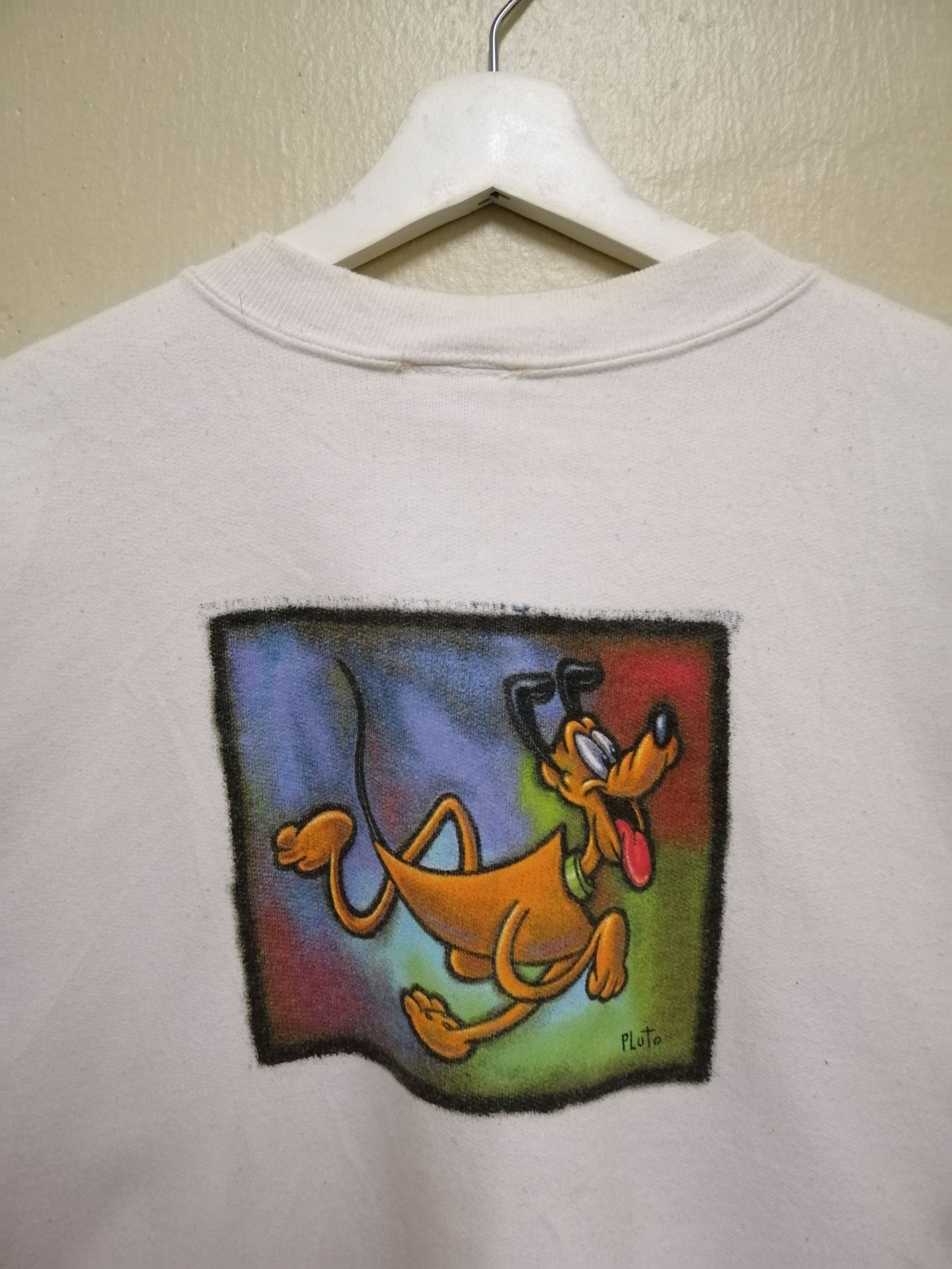 Cartoon Network VINTAGE 90s PLUTO DISNEY SWEATSHIRT made in usa B6 Size US M / EU 48-50 / 2 - 6 Thumbnail