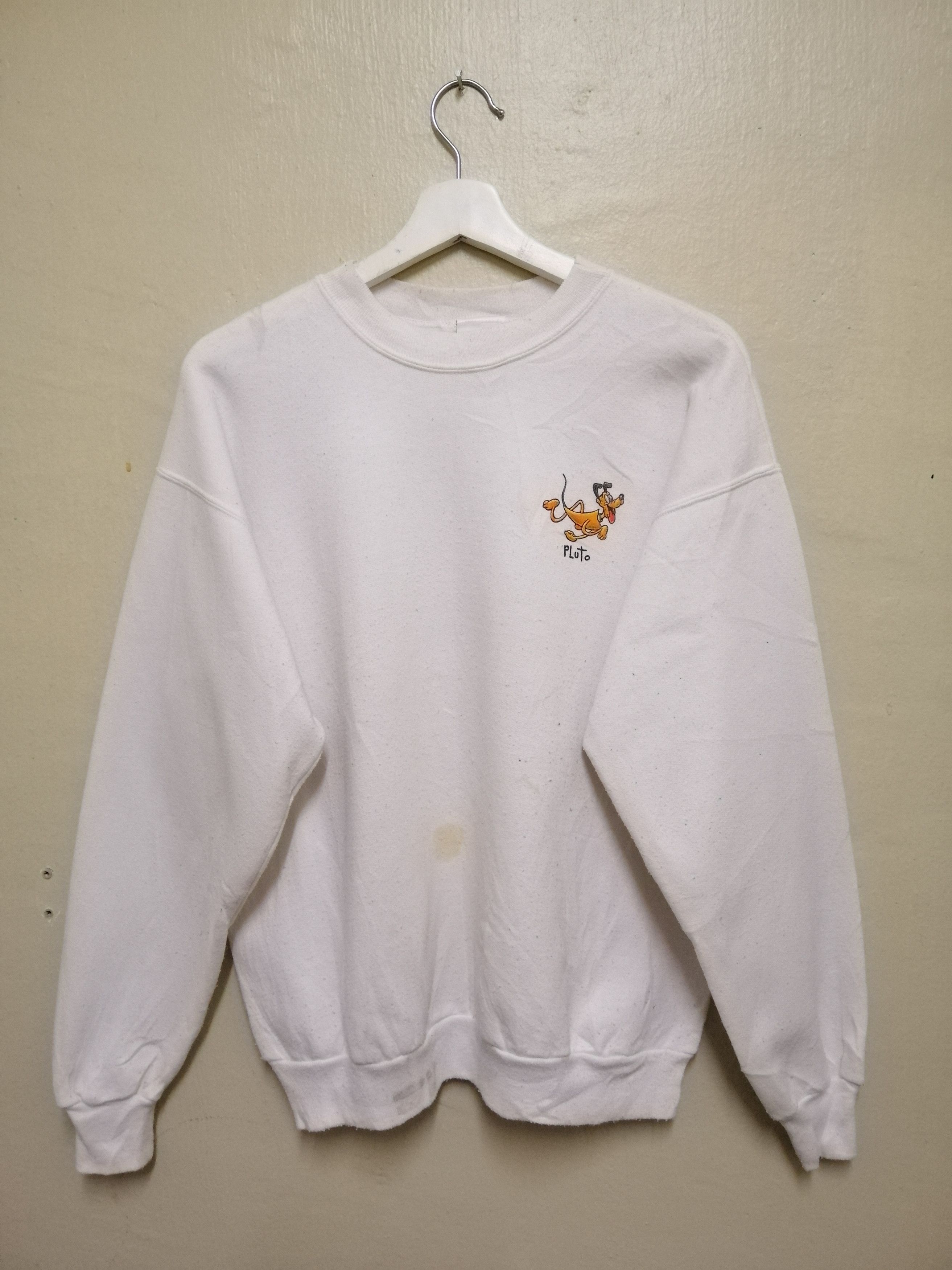 Cartoon Network VINTAGE 90s PLUTO DISNEY SWEATSHIRT made in usa B6 Size US M / EU 48-50 / 2 - 4 Thumbnail