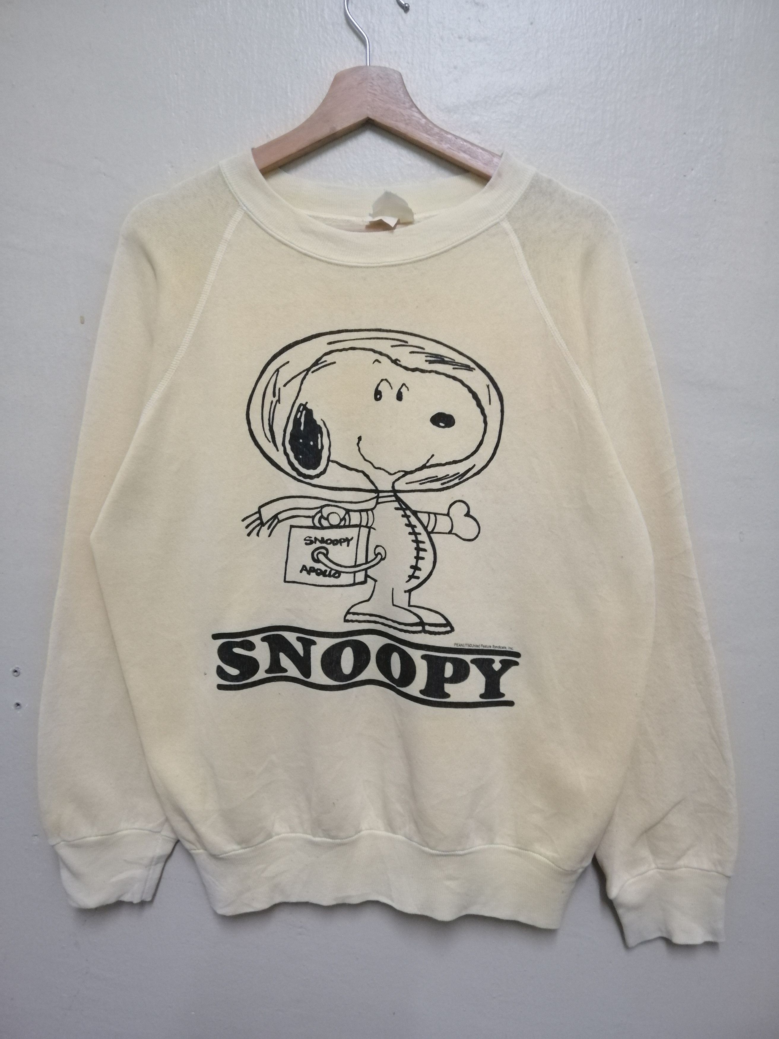 Apollo Vintage 90s Snoopy Sweatshirt B18 Size US M / EU 48-50 / 2 - 1 Thumbnail