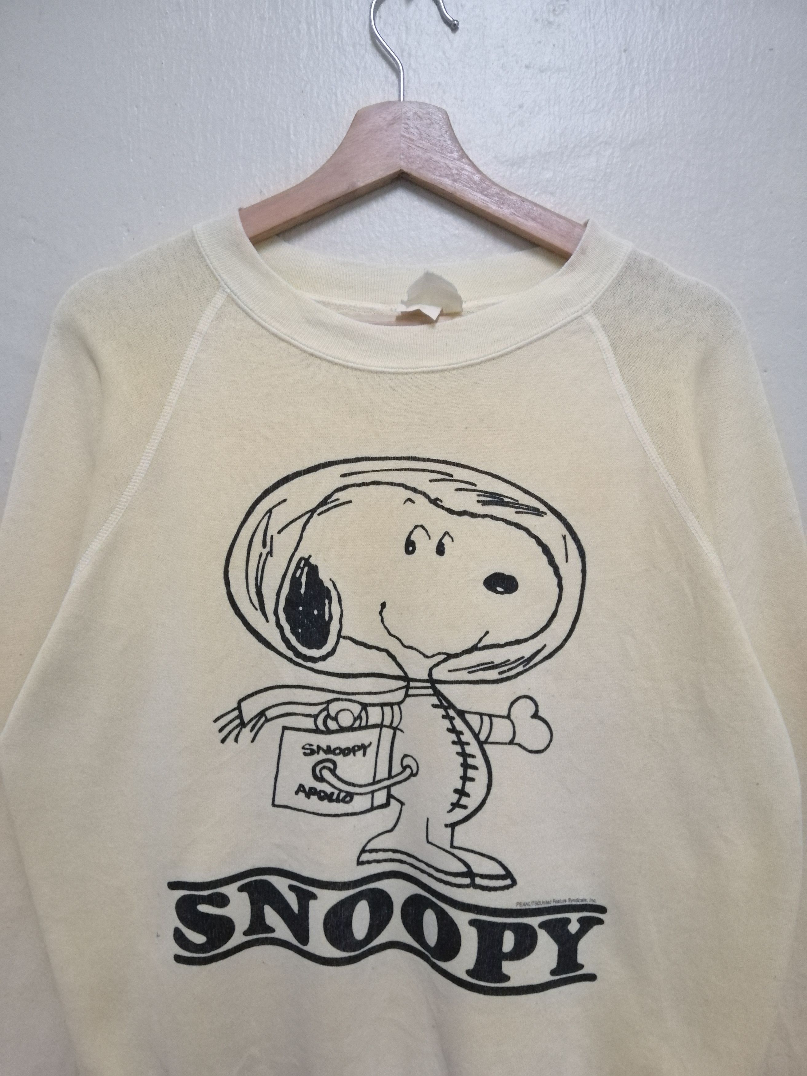 Apollo Vintage 90s Snoopy Sweatshirt B18 Size US M / EU 48-50 / 2 - 2 Thumbnail