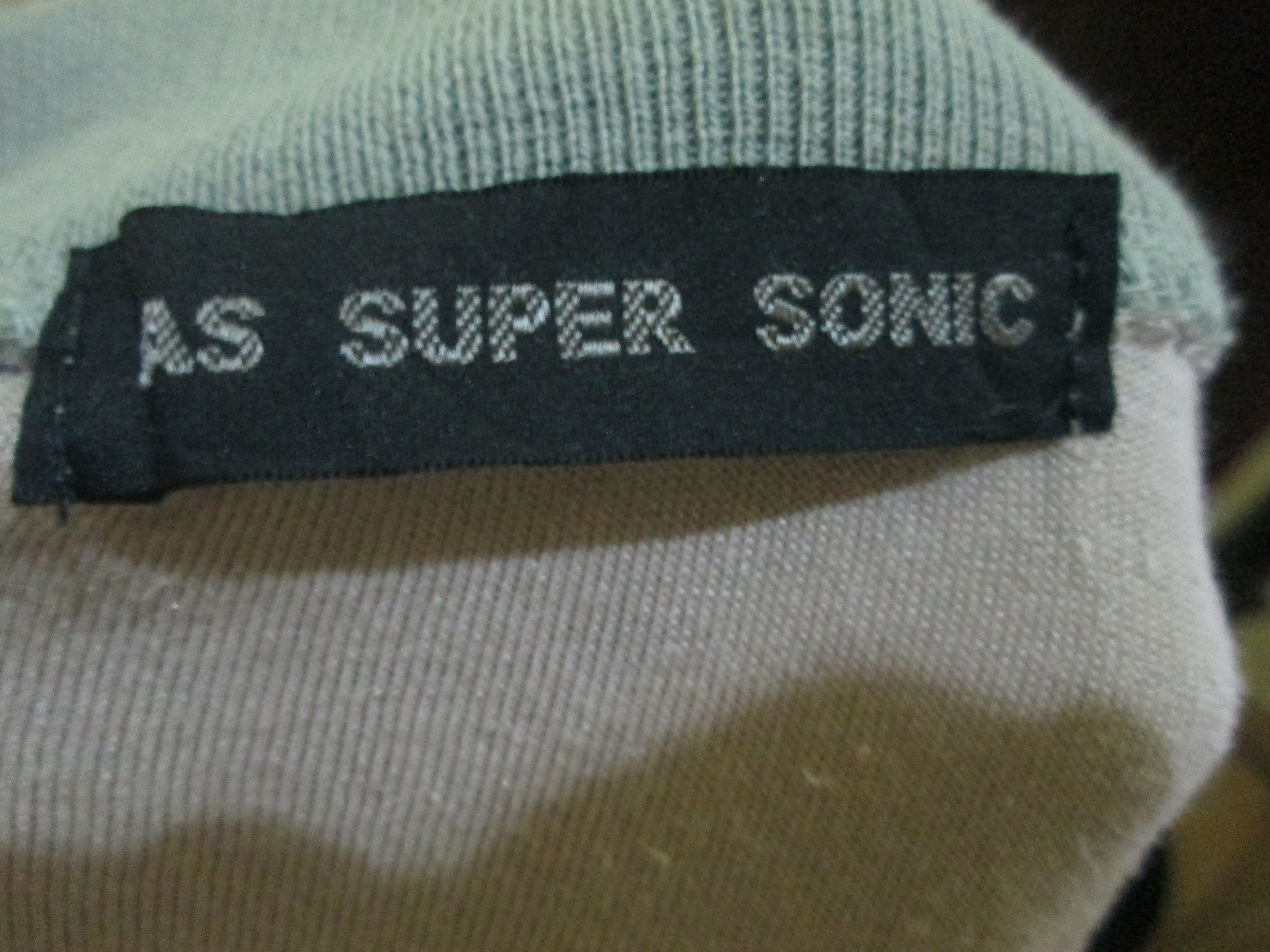 Sukajan Souvenir As Super Sonic Rare Big Logo Jacket