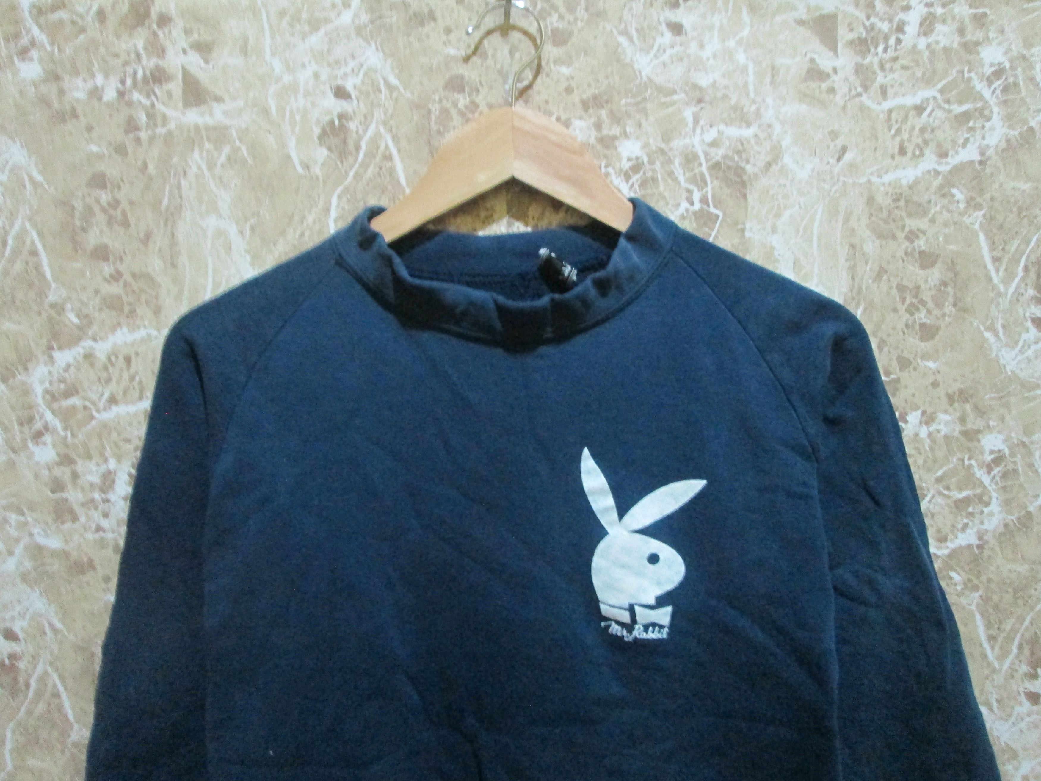 Vintage Playboy Mr. Rabbit Big Logo Rare Spellout Sweatshirt Size US M / EU 48-50 / 2 - 3 Thumbnail