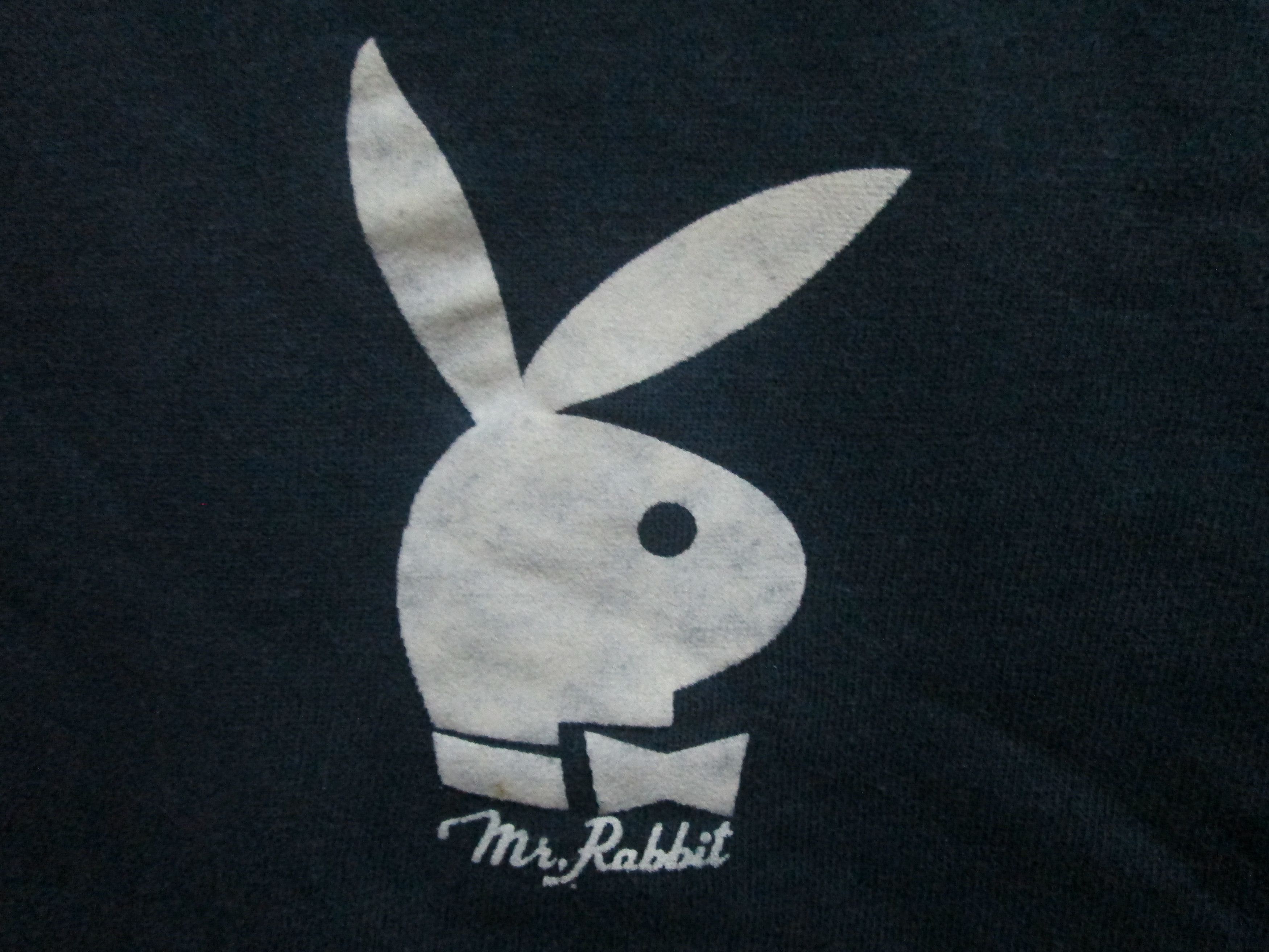 Vintage Playboy Mr. Rabbit Big Logo Rare Spellout Sweatshirt Size US M / EU 48-50 / 2 - 4 Thumbnail
