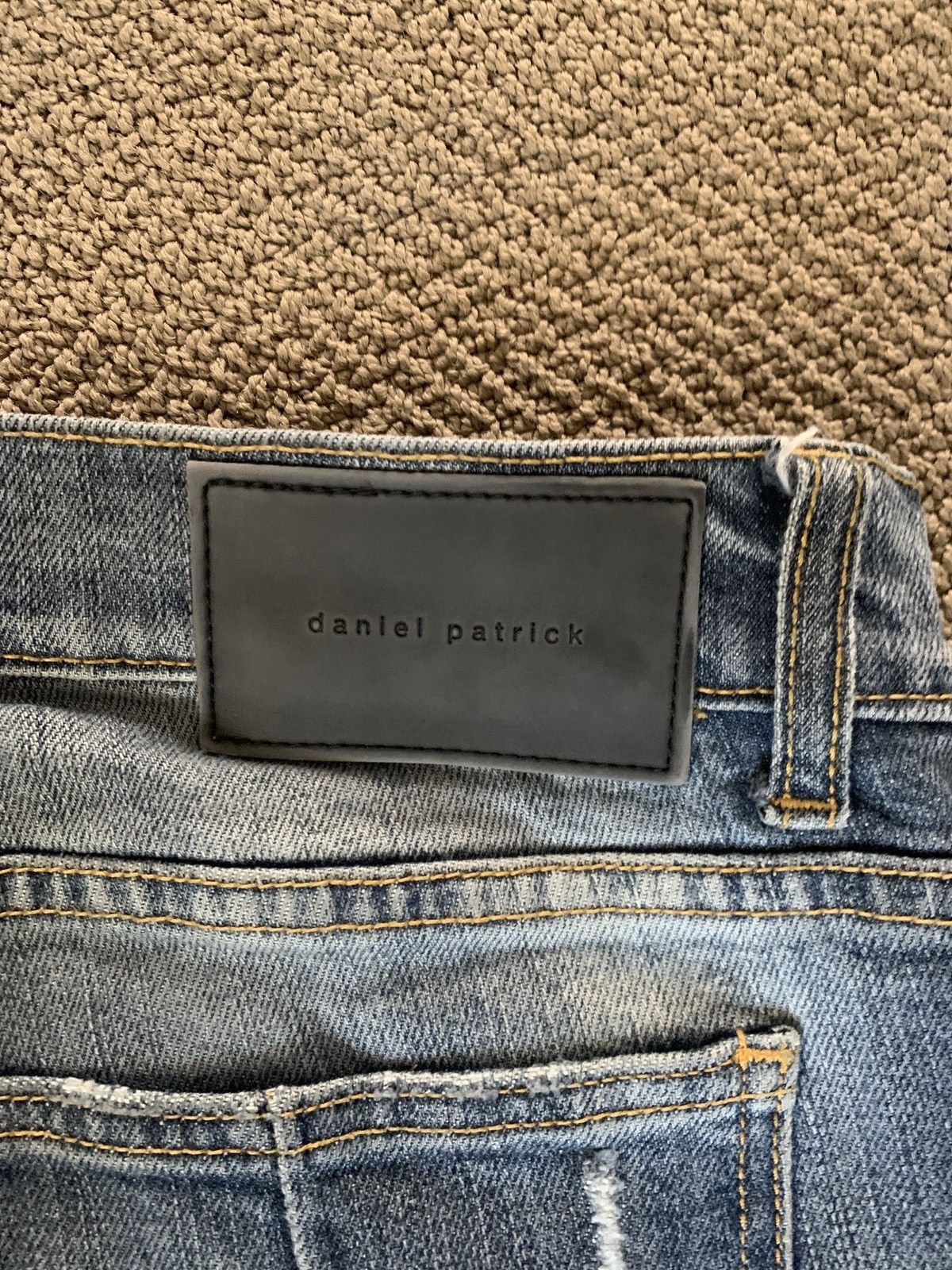 Daniel Patrick Daniel Patrick vintage dark blue distressed jeans Size US 34 / EU 50 - 3 Thumbnail