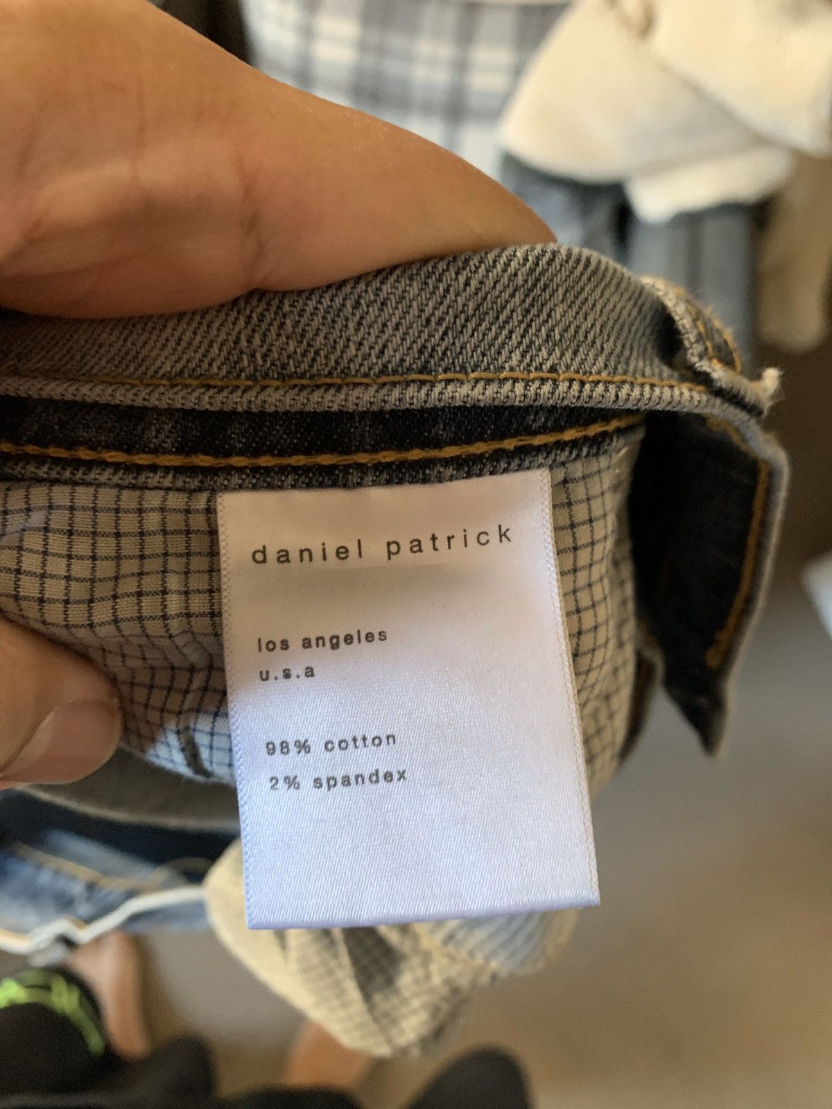 Daniel Patrick Daniel Patrick vintage dark blue distressed jeans Size US 34 / EU 50 - 4 Thumbnail