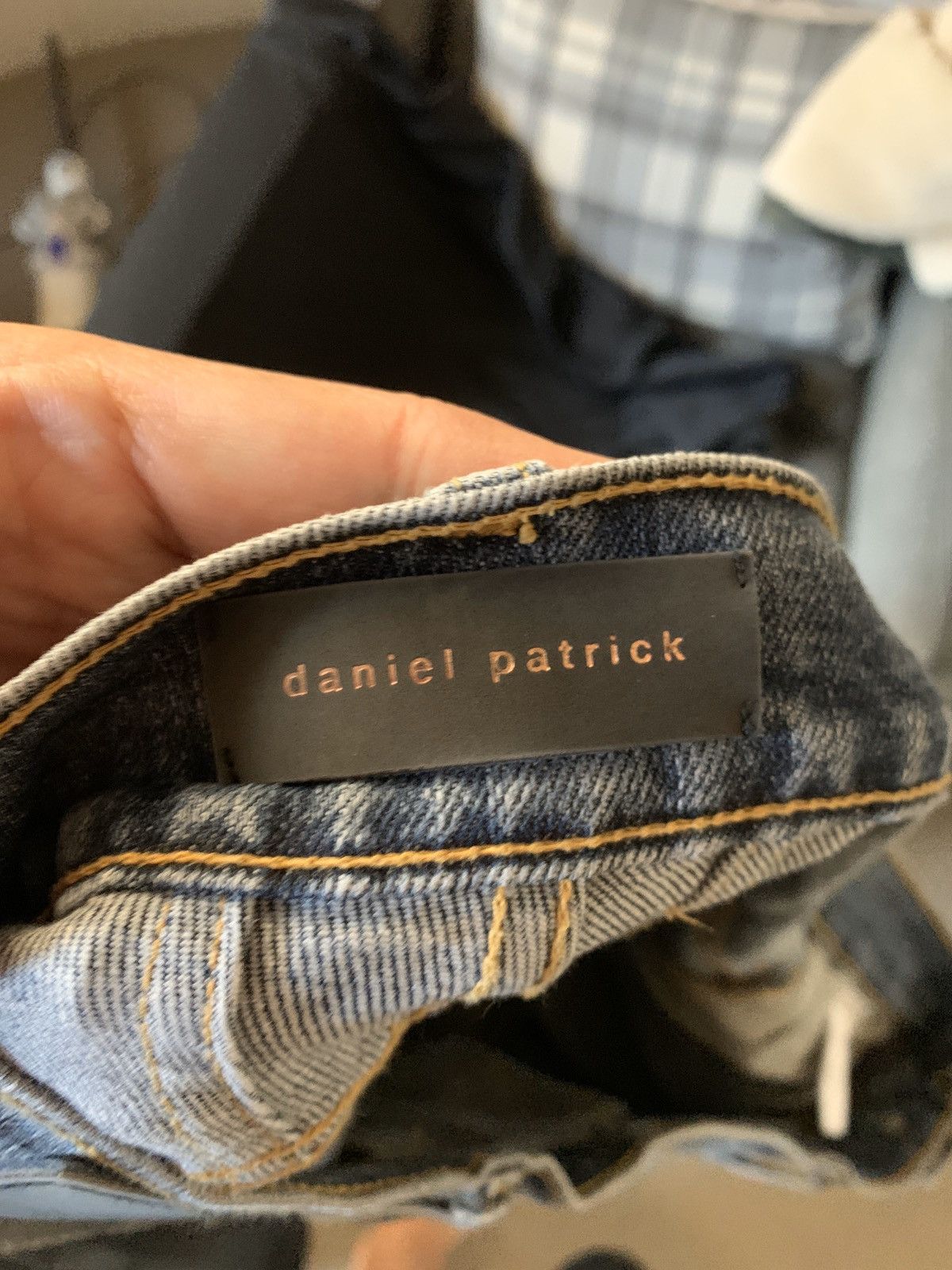 Daniel Patrick Daniel Patrick vintage dark blue distressed jeans Size US 34 / EU 50 - 5 Thumbnail