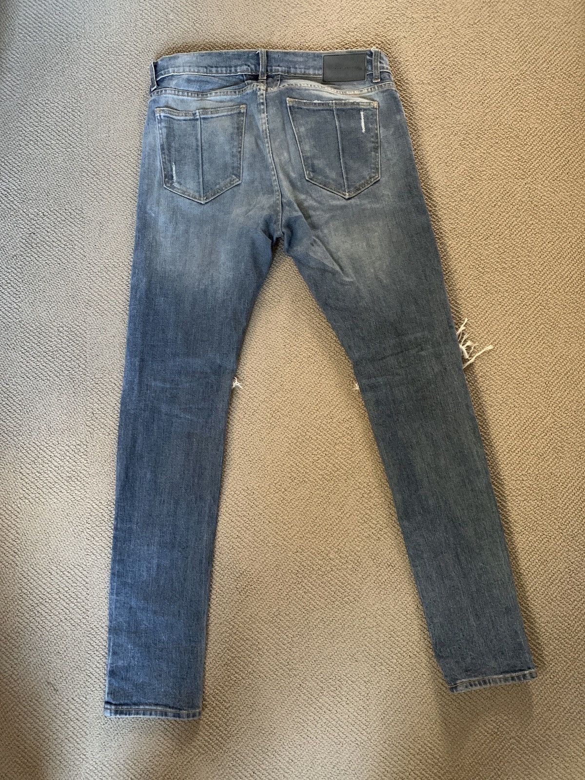 Daniel Patrick Daniel Patrick vintage dark blue distressed jeans Size US 34 / EU 50 - 2 Thumbnail