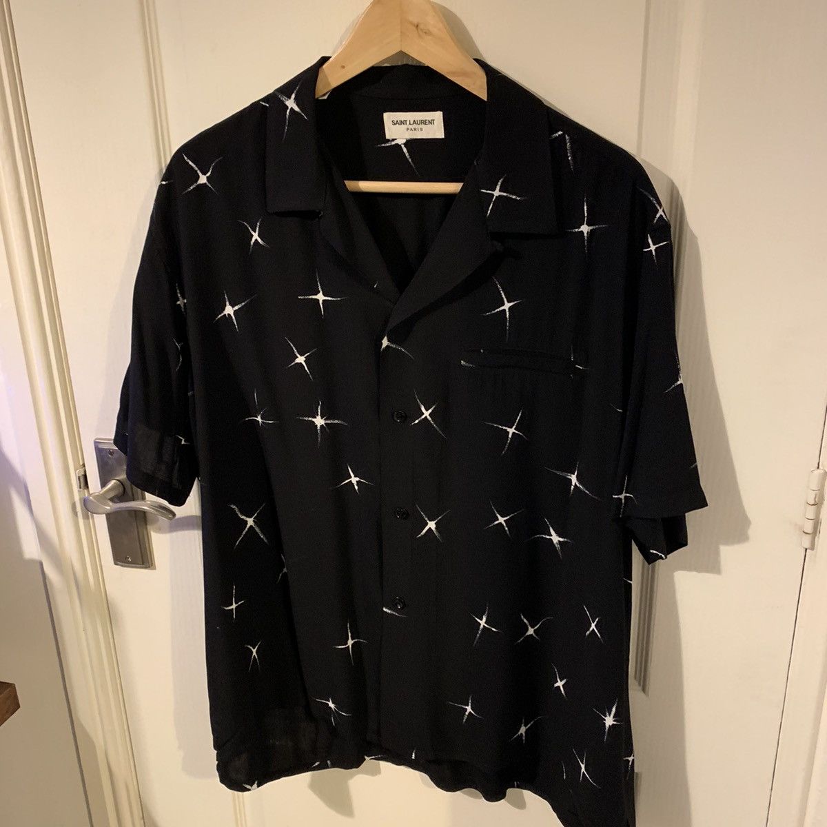 Saint Laurent Paris Saint Laurent Shooting Stars Shirt Grailed