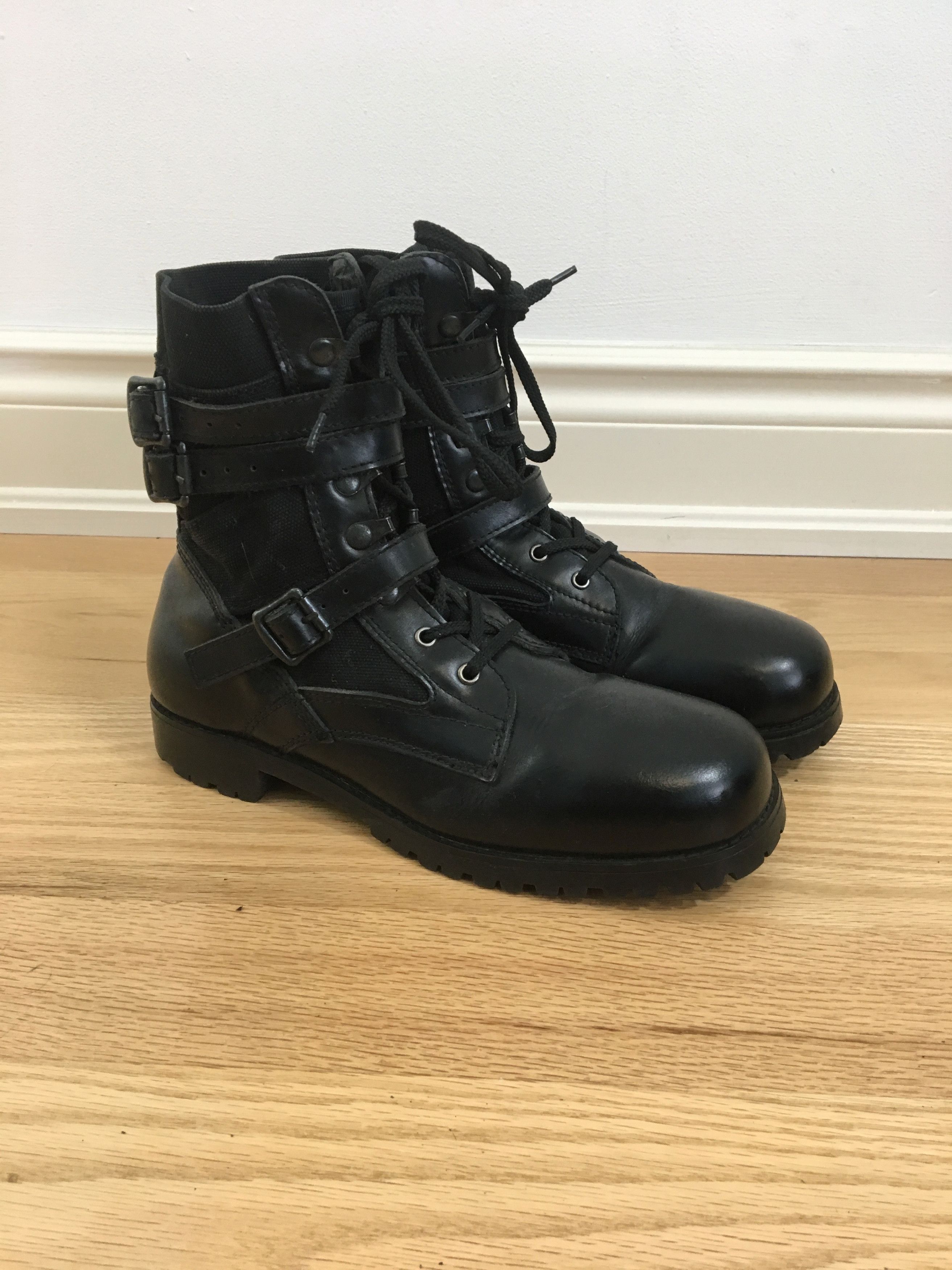 Number (N)ine SS06 Combat Boots | Grailed