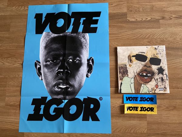 Golf Wang GOLF Tyler The Creator Limited Edition IGOR Vinyl + Poster