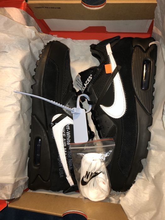 OFF-WHITE x Nike Air Max 90 Black