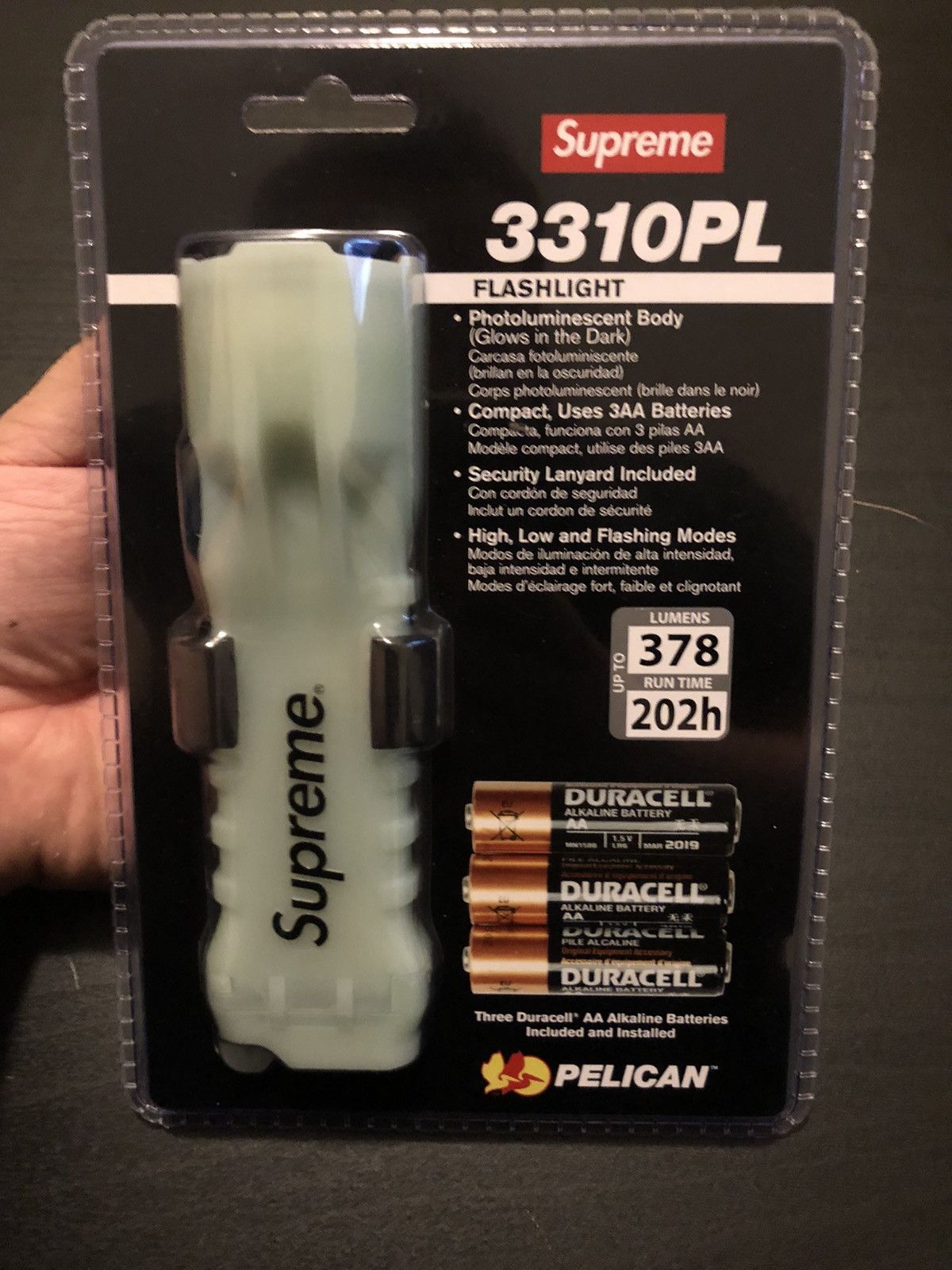 Supreme Supreme Pelican “Glow In The Dark” Flashlight | Grailed