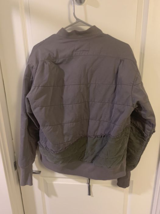 Greg Lauren Greg Lauren 50/50 Bomber Jacket Army Tent | Grailed