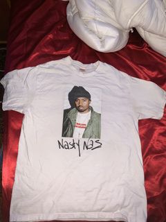 Supreme Nas T Shirt White | Grailed