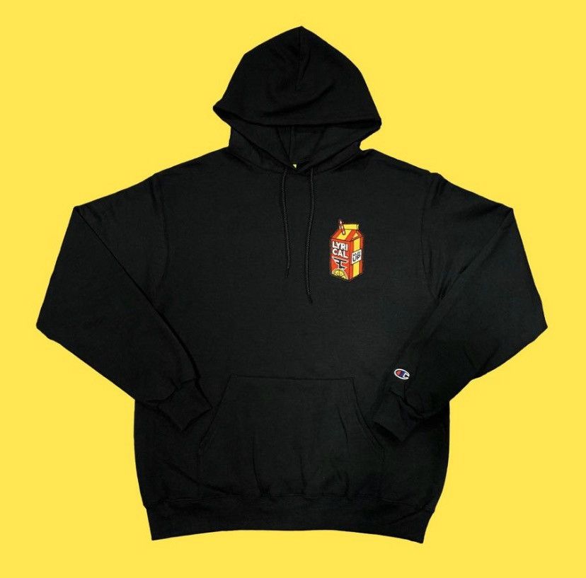 Lyrical Lemonade Lyrical Lemonade x FaZe Carton Hoodie in Black Grailed