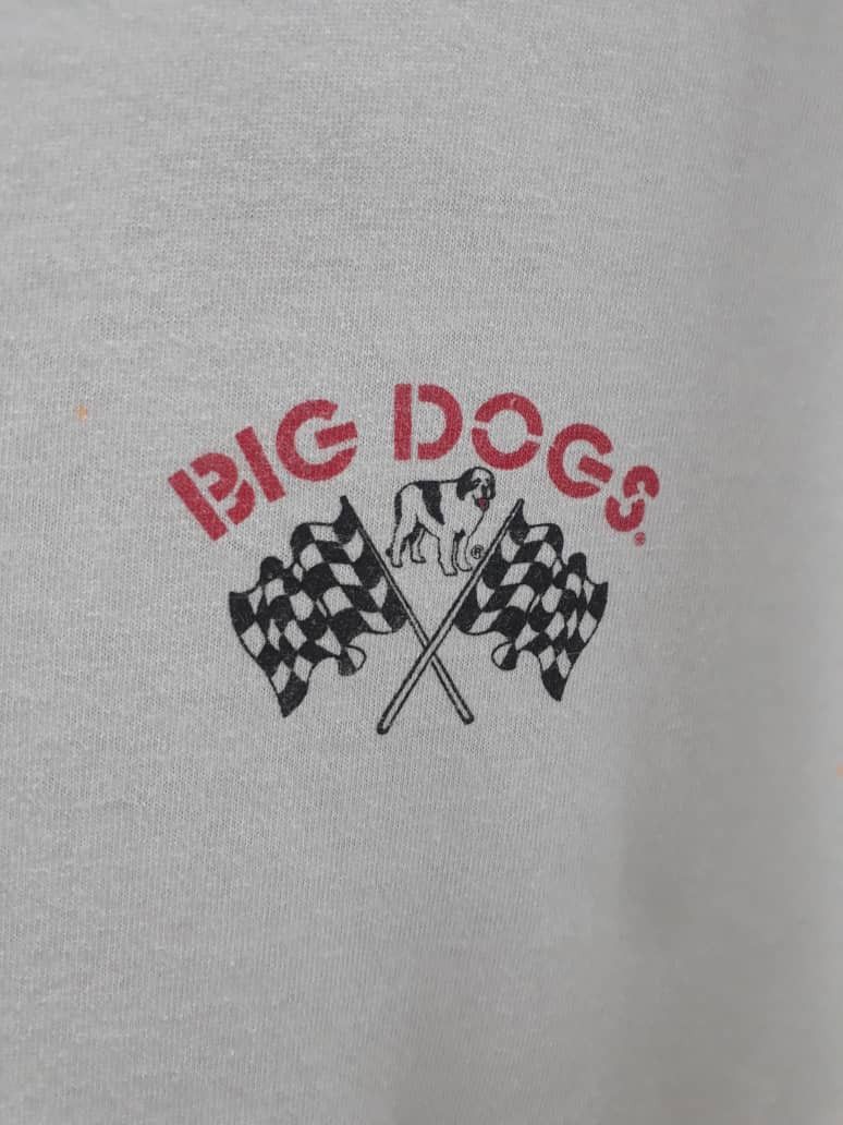 Big Dogs Big Dogs Racing Vintage 1995 Fortune Dogs Inc. Size US L / EU 52-54 / 3 - 5 Thumbnail