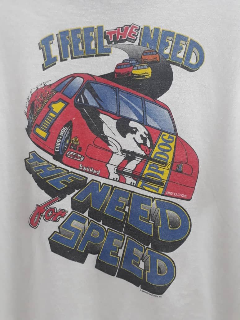 Big Dogs Big Dogs Racing Vintage 1995 Fortune Dogs Inc. Size US L / EU 52-54 / 3 - 3 Thumbnail