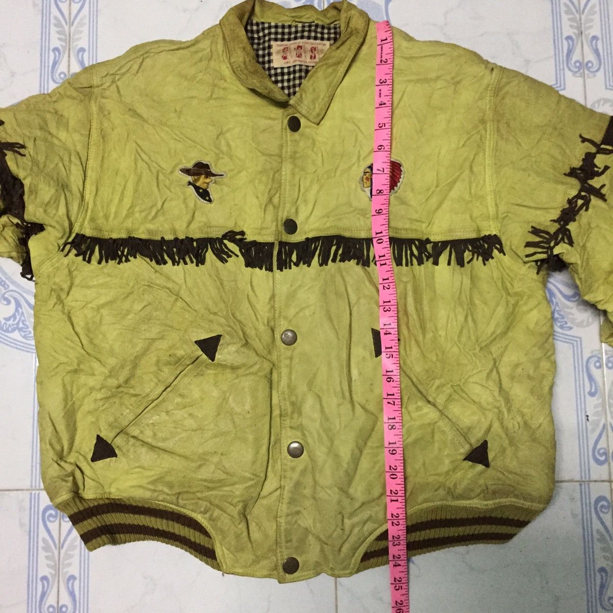 Other Apache Indian Sportwear Leather Jacket MADE IN JAPAN Size US L / EU 52-54 / 3 - 24 Thumbnail