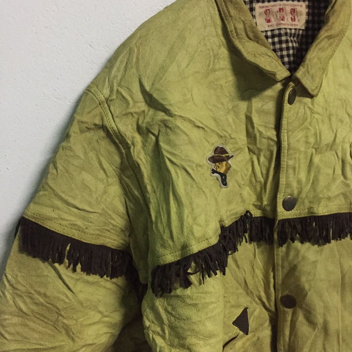 Other Apache Indian Sportwear Leather Jacket MADE IN JAPAN Size US L / EU 52-54 / 3 - 9 Thumbnail