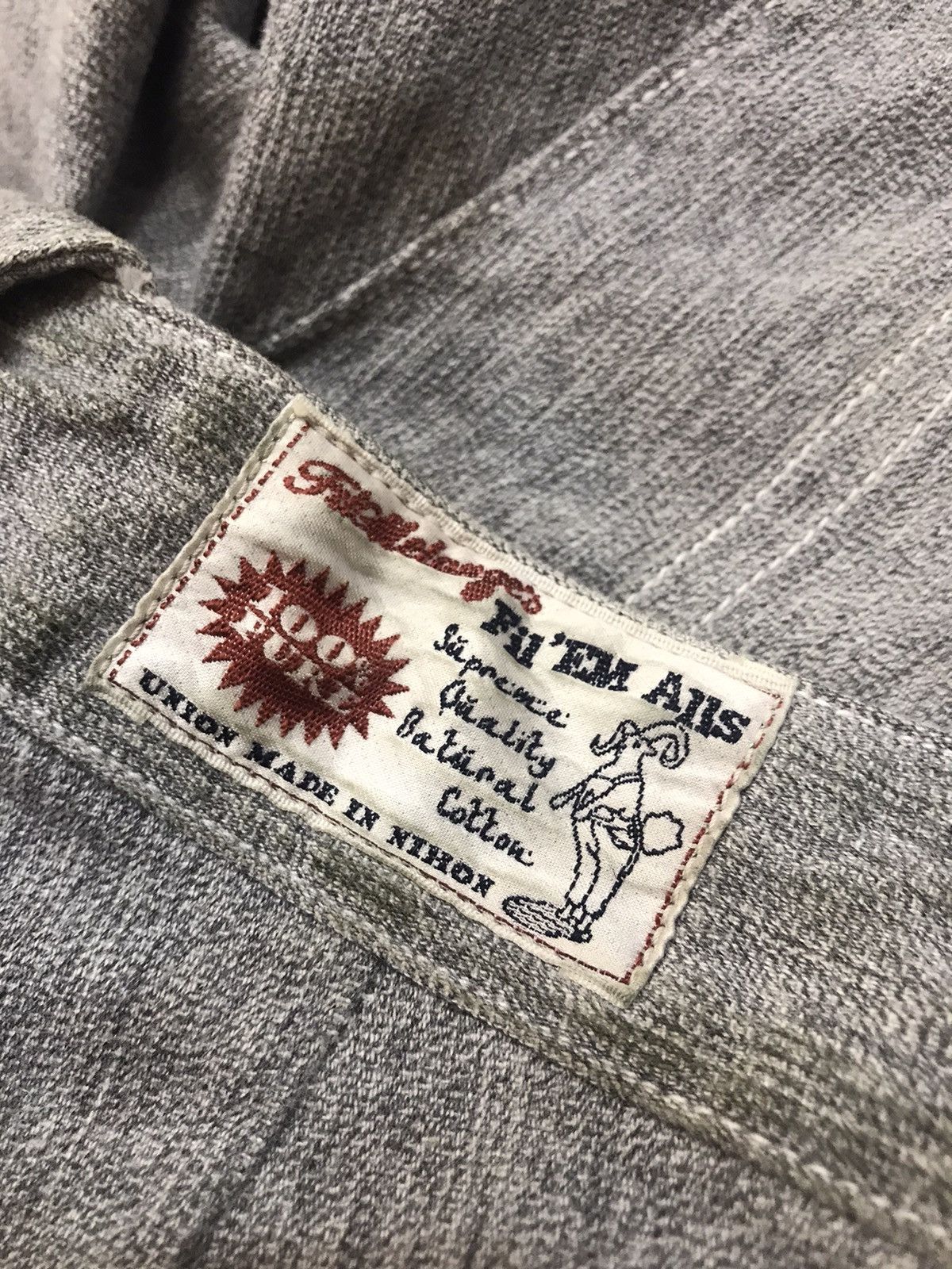 Japanese Brand FIL’EM ALLS DENIM GREY SHORTS PANTS SIZE 30 Size US 30 / EU 46 - 6 Thumbnail