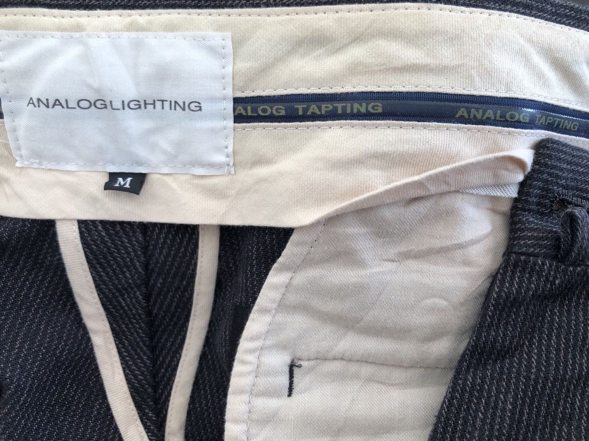 Vintage Analog Lighting Japan Buckle Back Pinstripes Trouser Pant Size US 30 / EU 46 - 11 Thumbnail