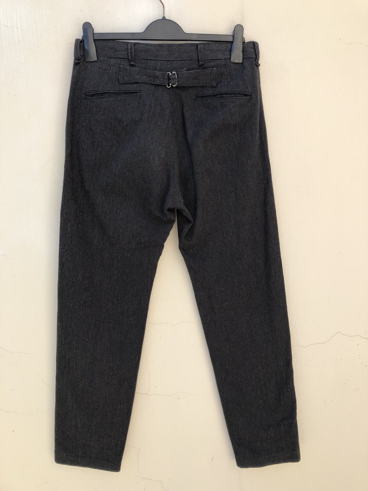 Vintage Analog Lighting Japan Buckle Back Pinstripes Trouser Pant Size US 30 / EU 46 - 7 Thumbnail