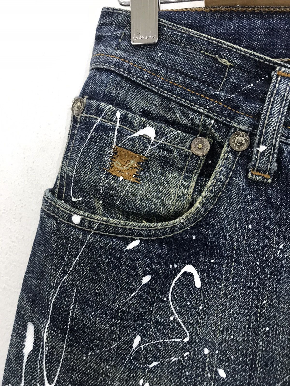 Jacob Cohen Jacob cohen painter denim paint like helmut lang g30 Size US 28 / EU 44 - 4 Thumbnail
