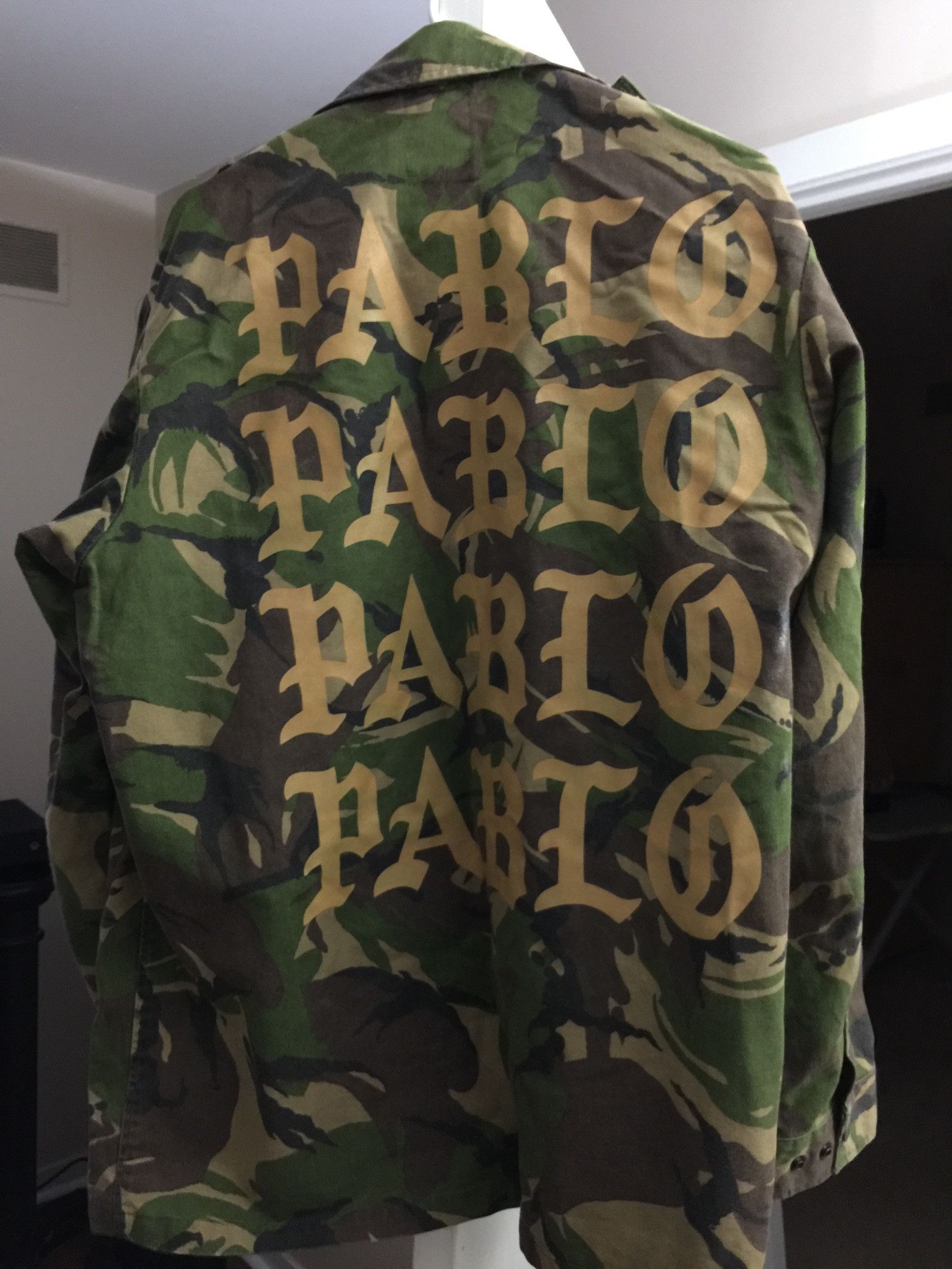 Pablo jacket camo best sale