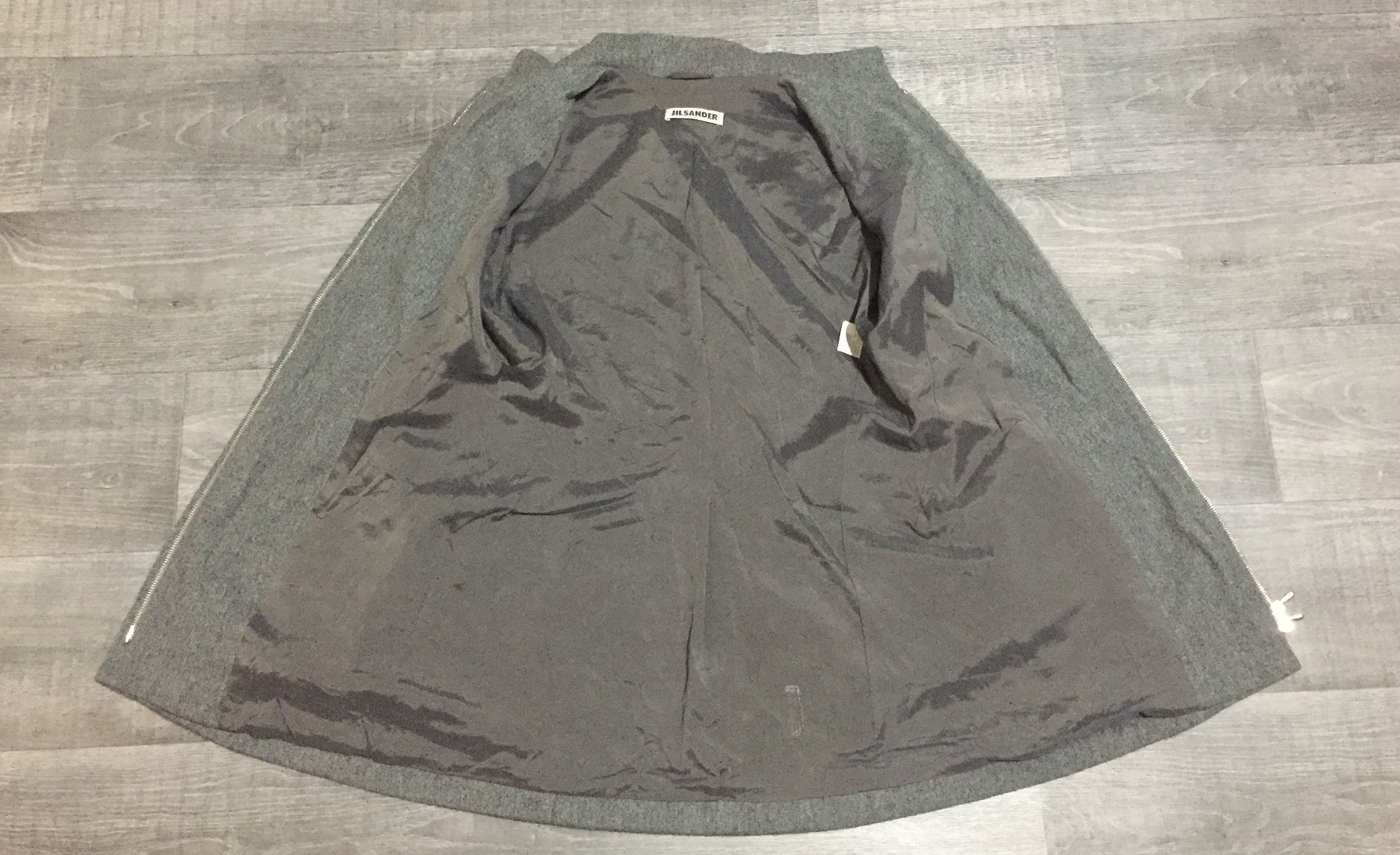 Jil Sander Women's Jil Sander Wool Trench Coat Light Jacket Blazer Size XS / US 0-2 / IT 36-38 - 4 Thumbnail