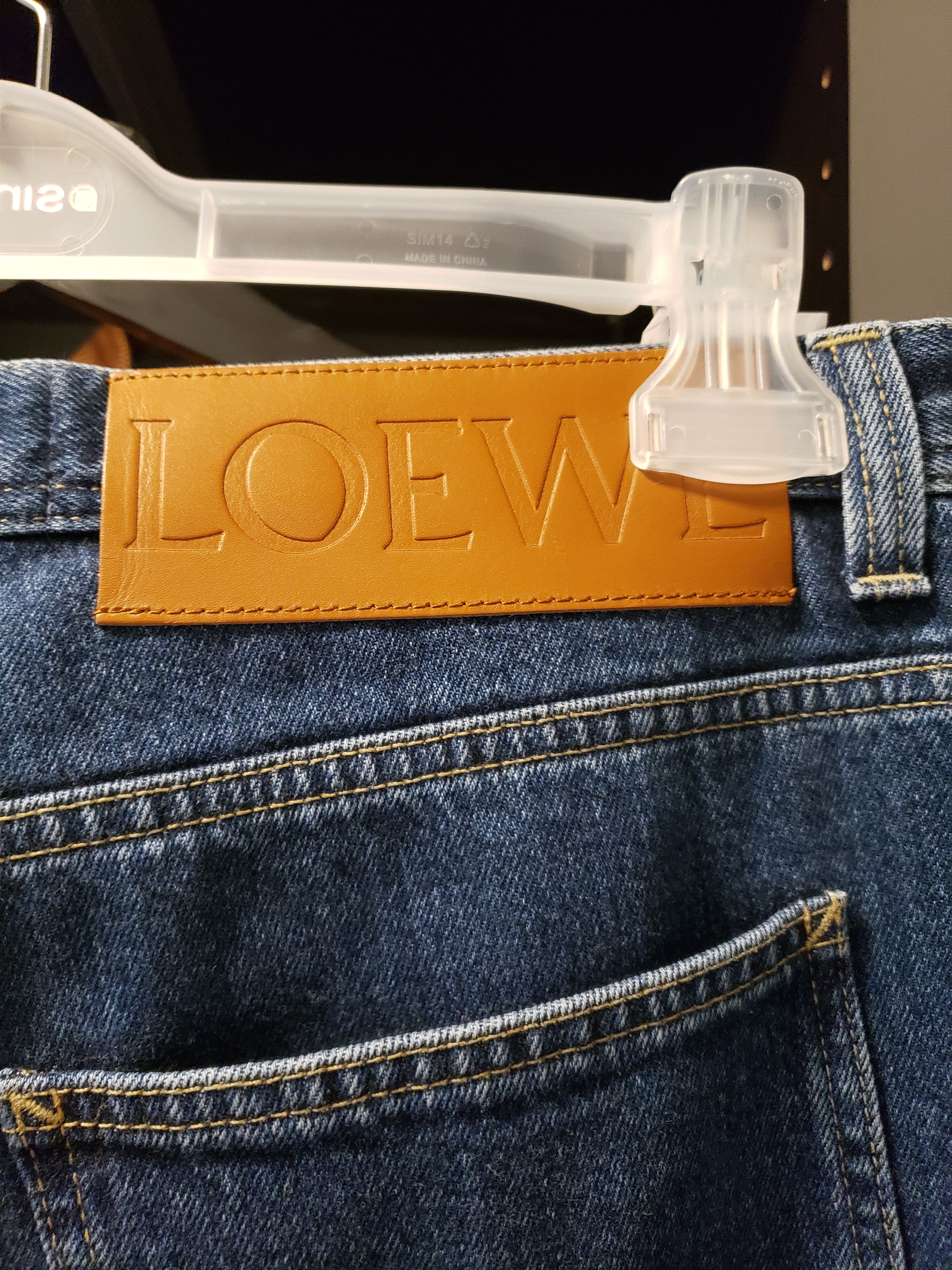 Loewe Fisherman jeans | Grailed