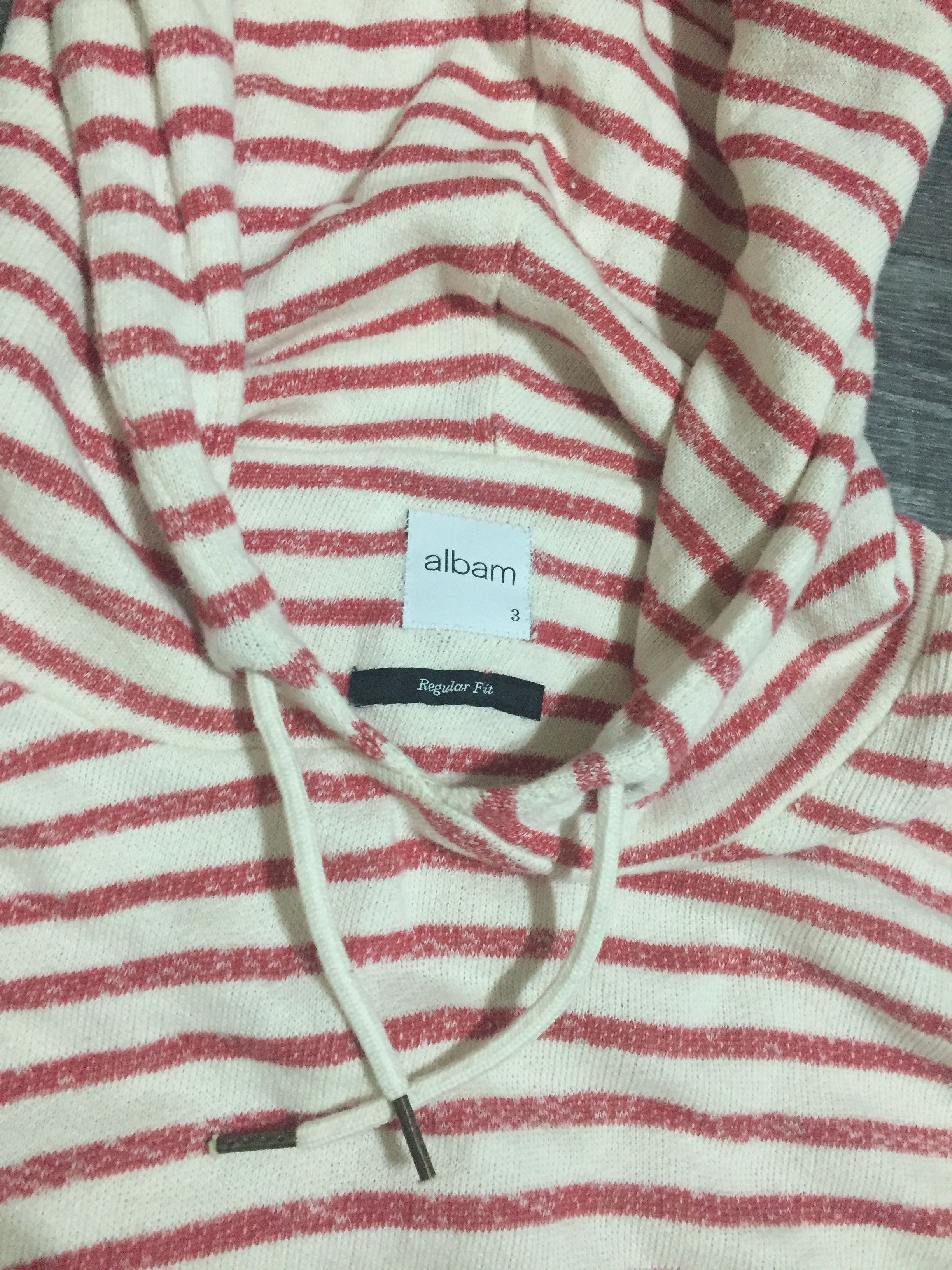 Albam Albam Striped Hoodie Size US L / EU 52-54 / 3 - 4 Thumbnail