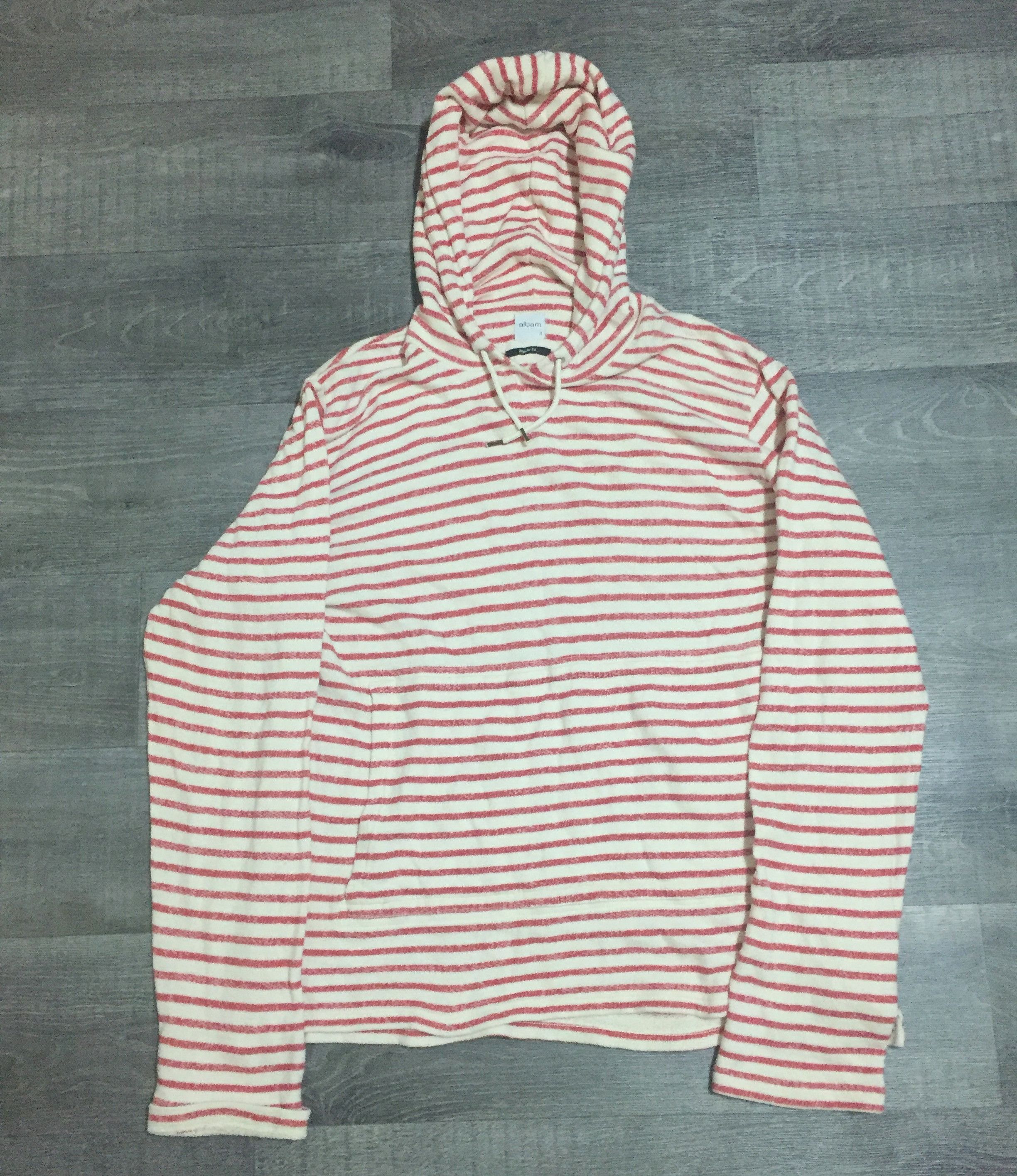 Albam Albam Striped Hoodie Size US L / EU 52-54 / 3 - 2 Thumbnail