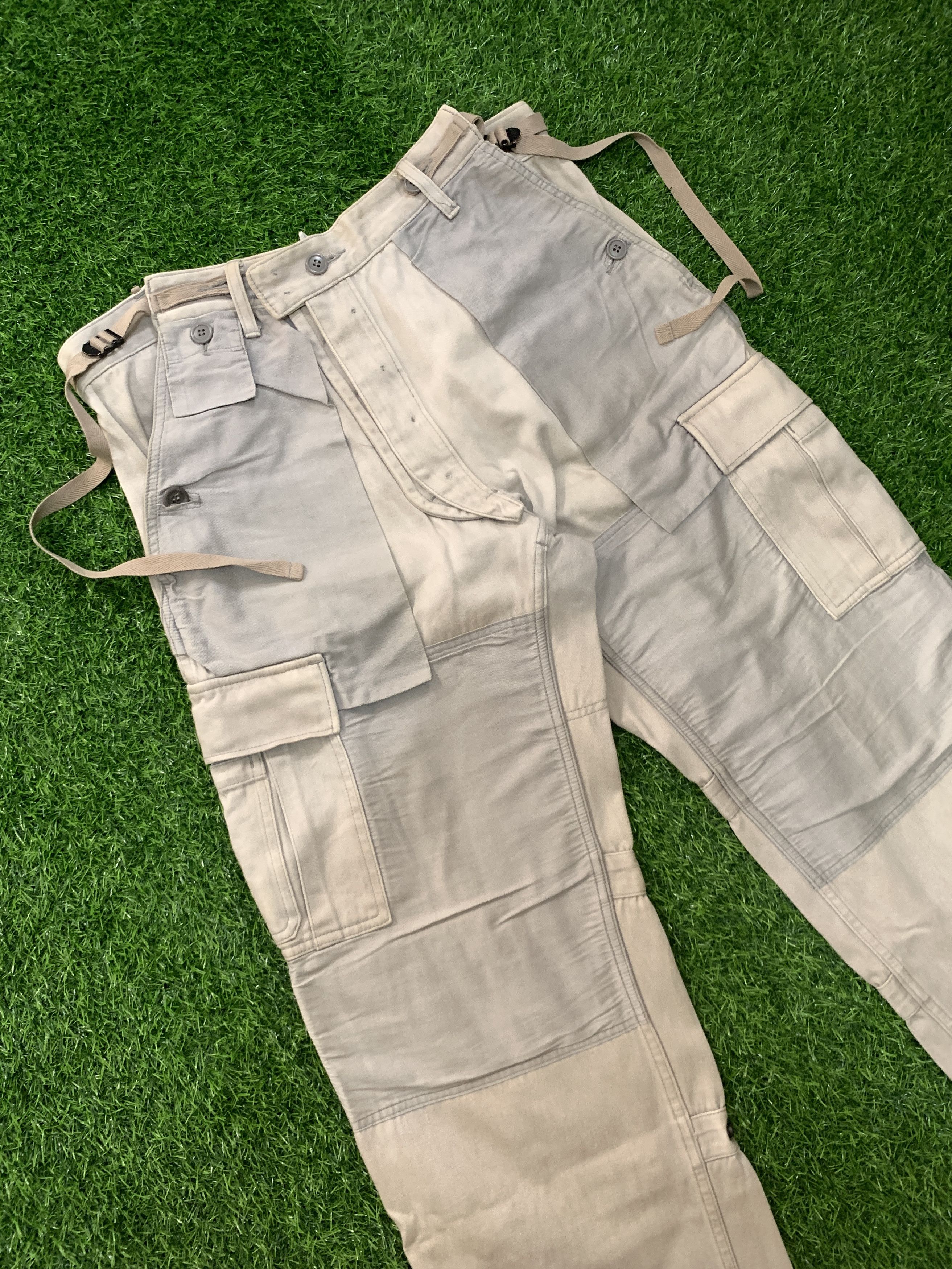 Maison MIHARA YASUHIRO Miharayasuhiro Reconstructed Cargo Bondage Pants Size US 32 / EU 48 - 2 Thumbnail