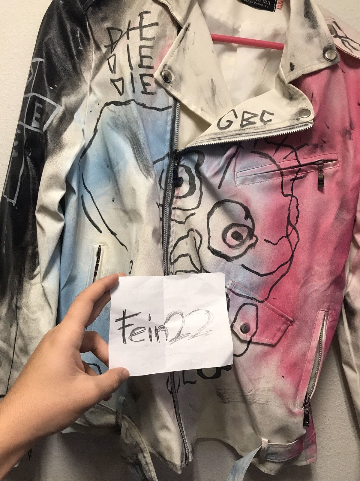 For those who sin × LIL PEEP Lil peep custom never say die