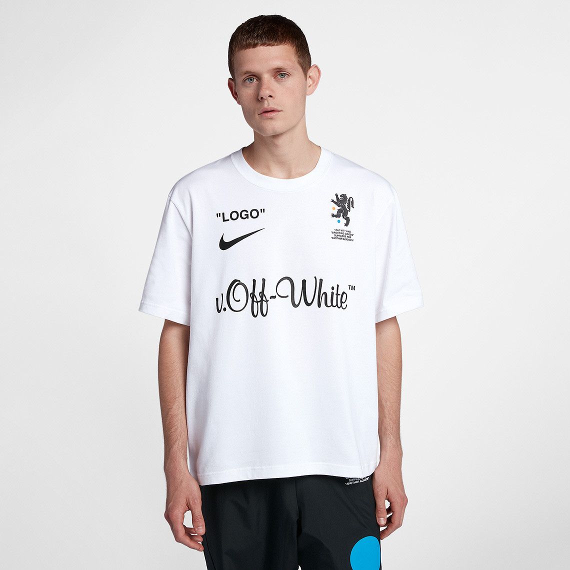 Nikelab x off white tee best sale