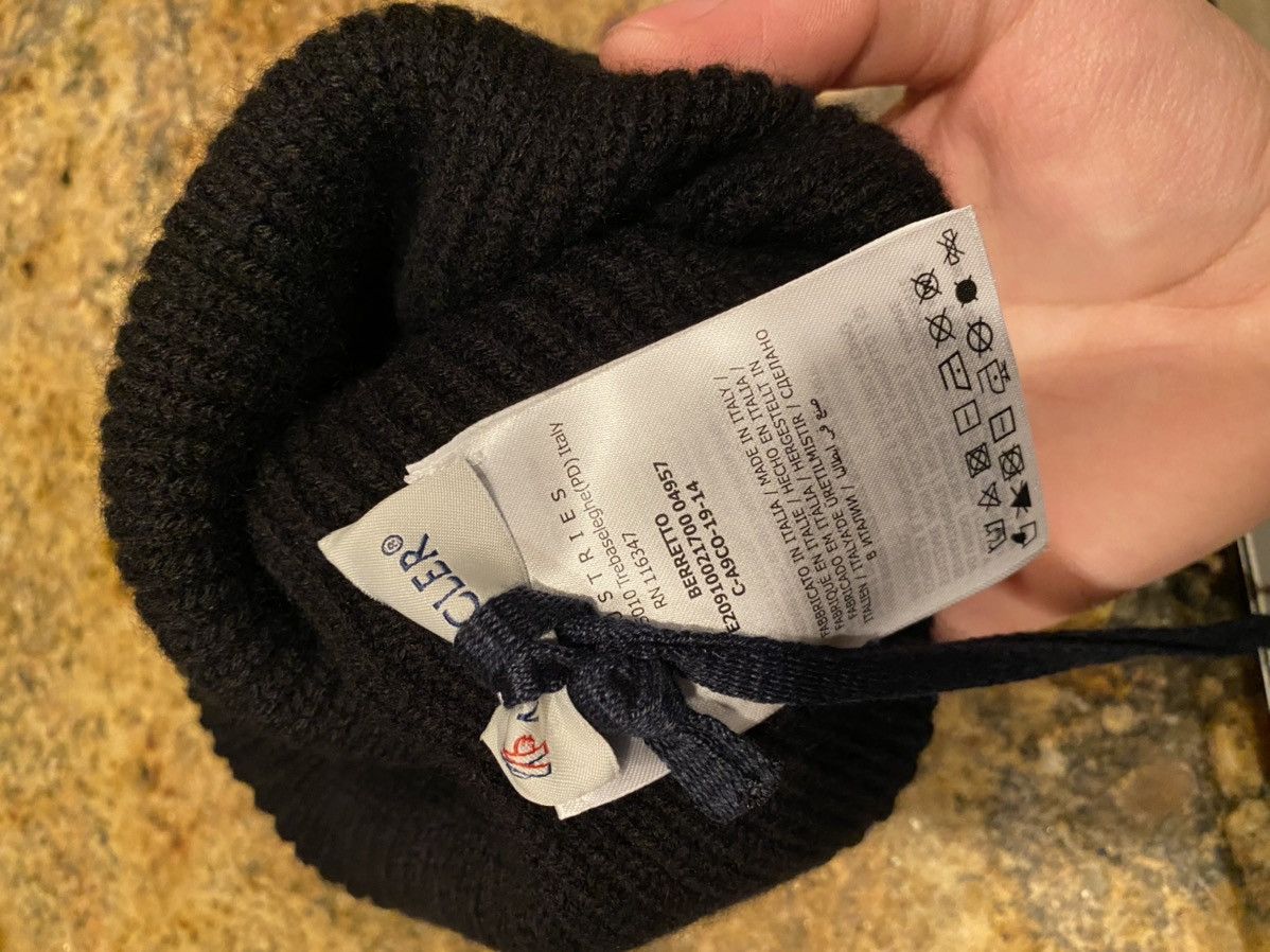 Moncler Moncler Berretto Beanie Black | Grailed